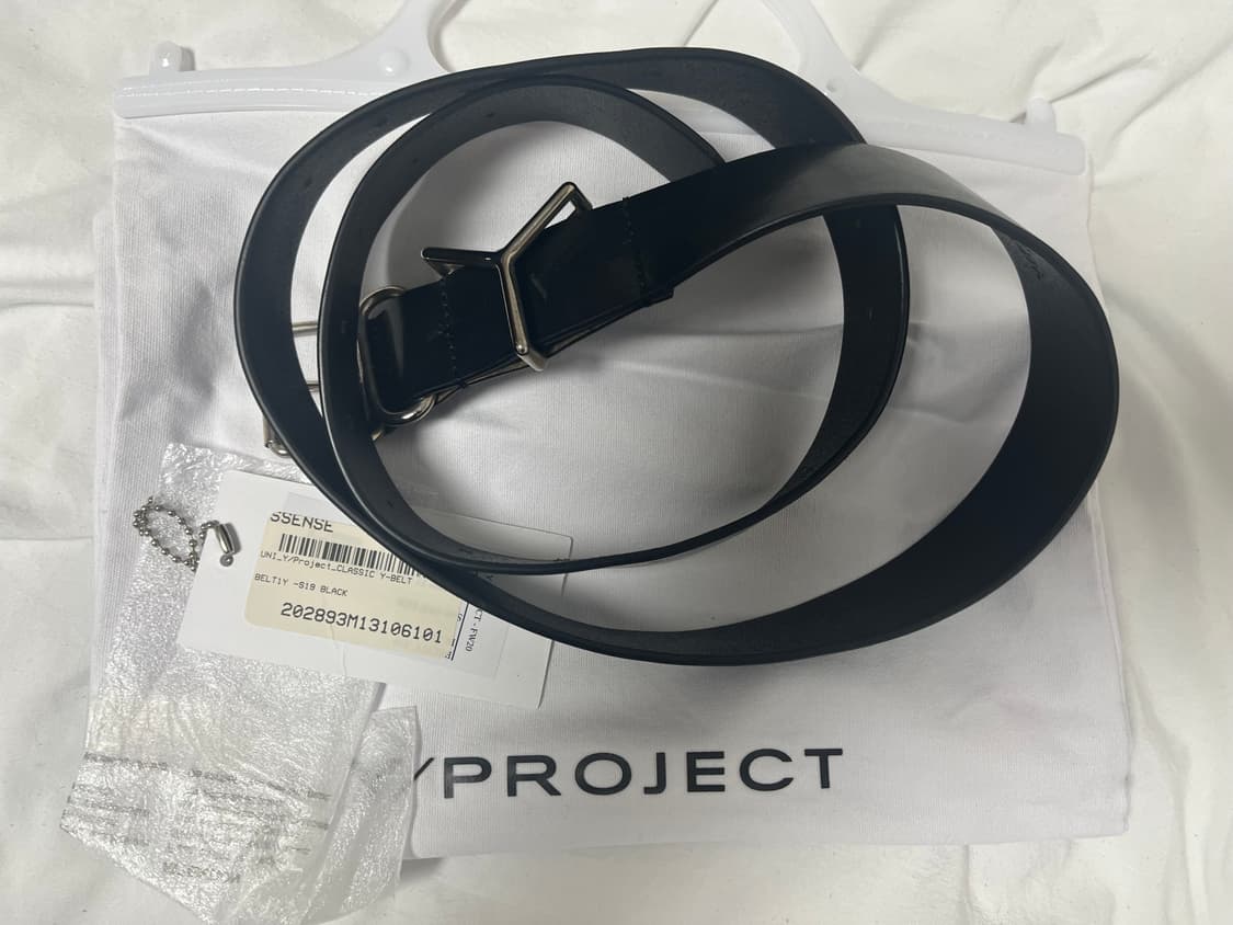 와이프로젝트 20FW 클래식 Y벨트 상품이미지1