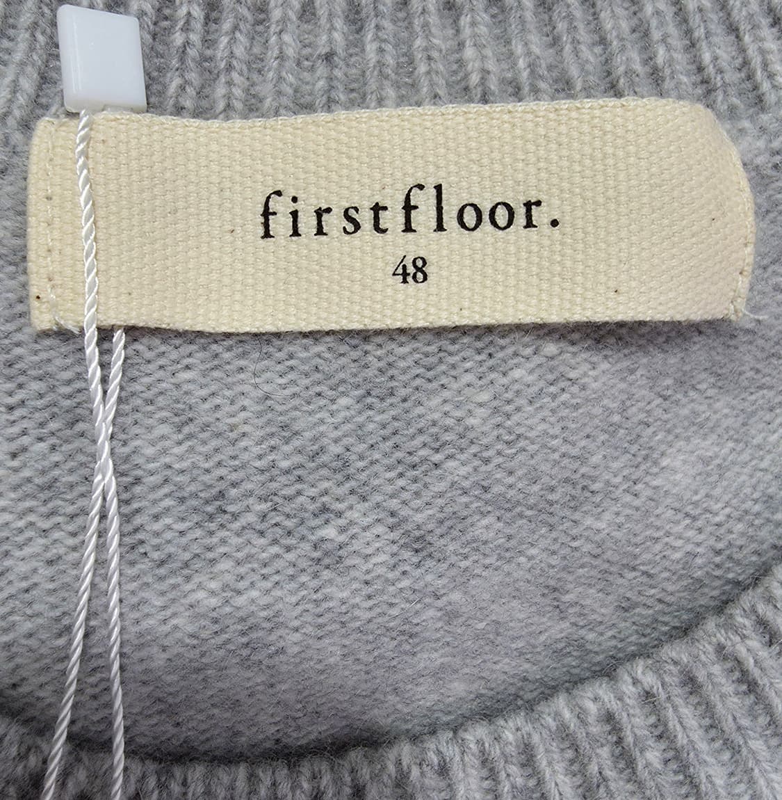 퍼스트플로어 캐시미어 니트 화이트멜란지 상품이미지2