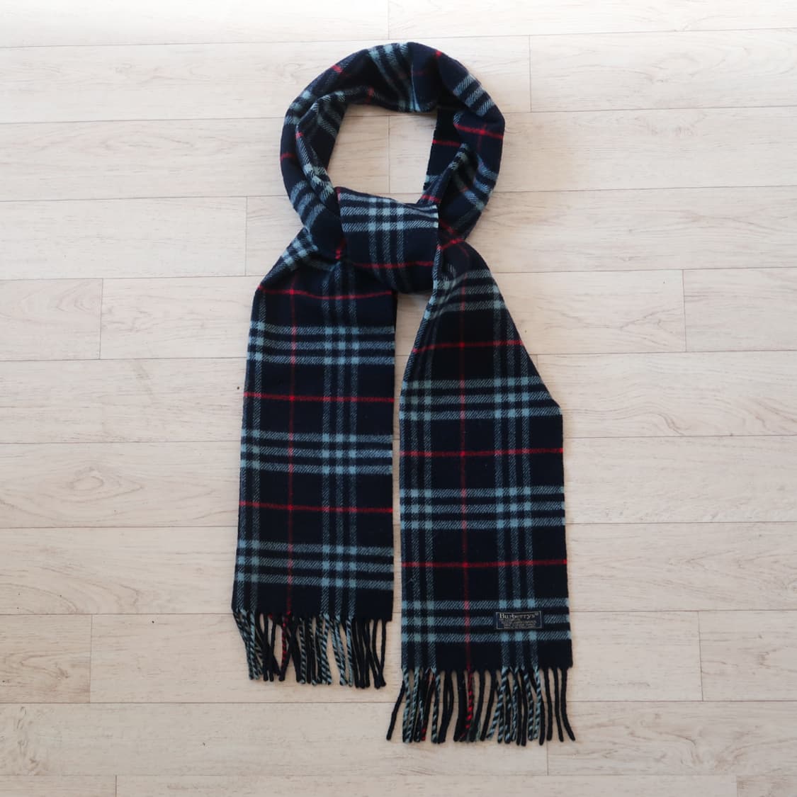 [Made in England] 버버리 노바체크 울 머플러 상품이미지1