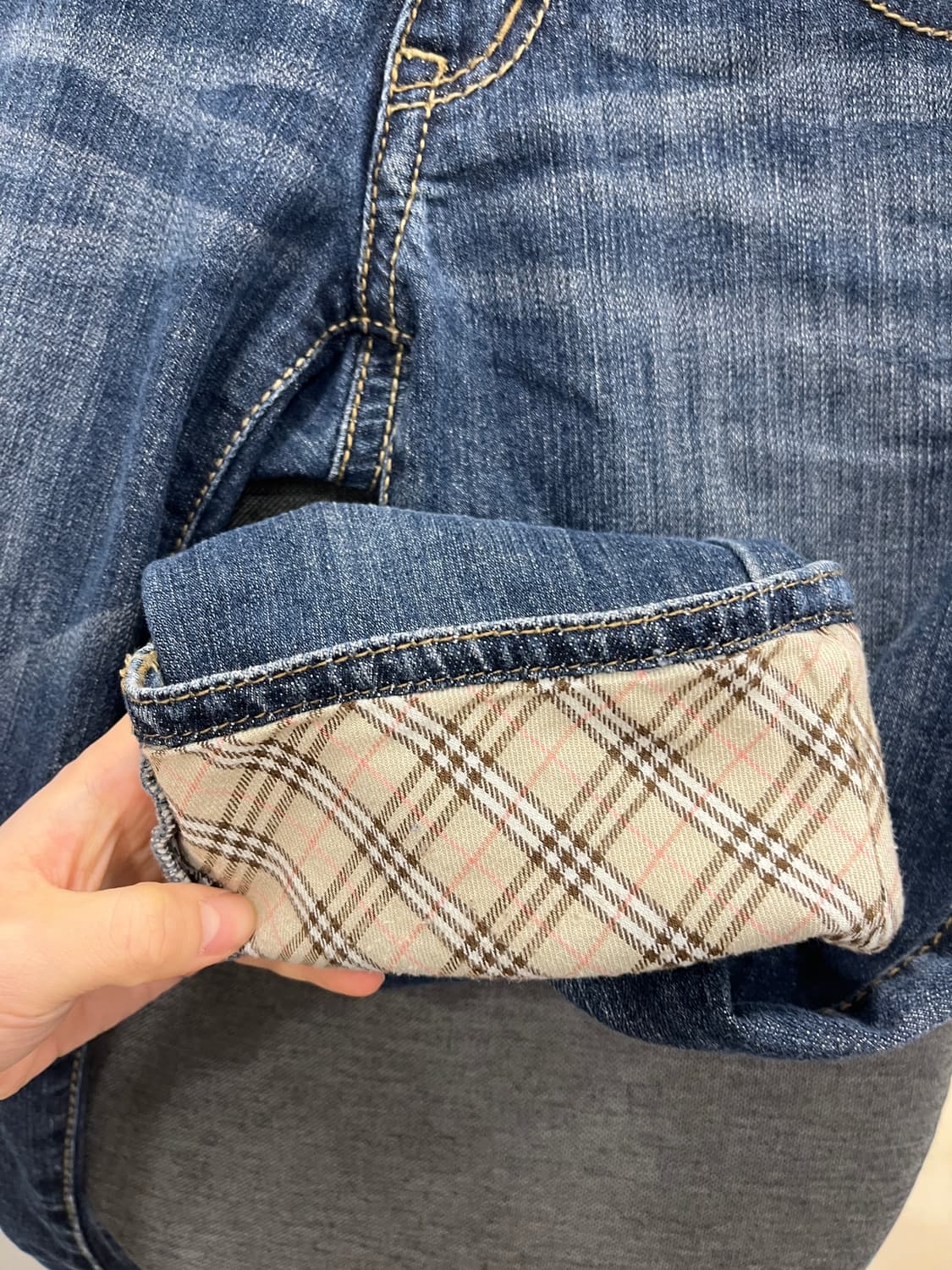 burberry blue label capri denim 상품이미지7
