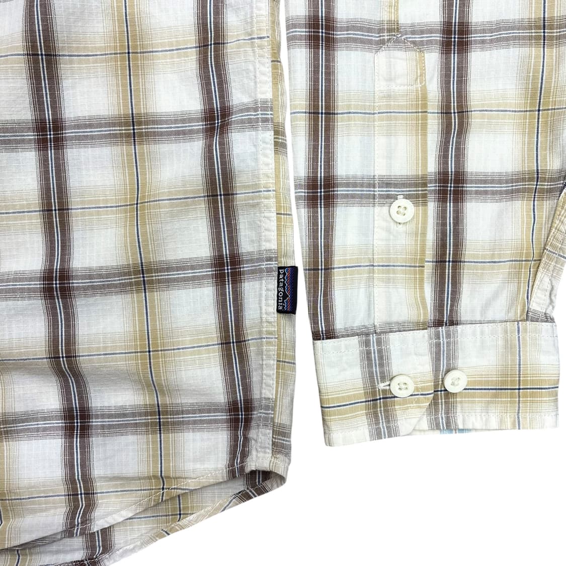 (M) 파타고니아 오가닉 아웃도어 체크 셔츠 상품이미지4