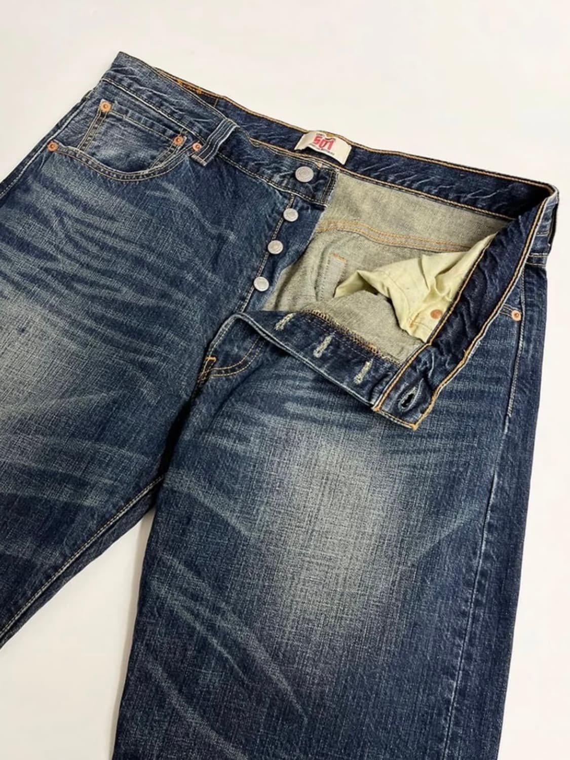 리바이스 00s 501 와이드 스트레이트 데님팬츠 상품이미지3
