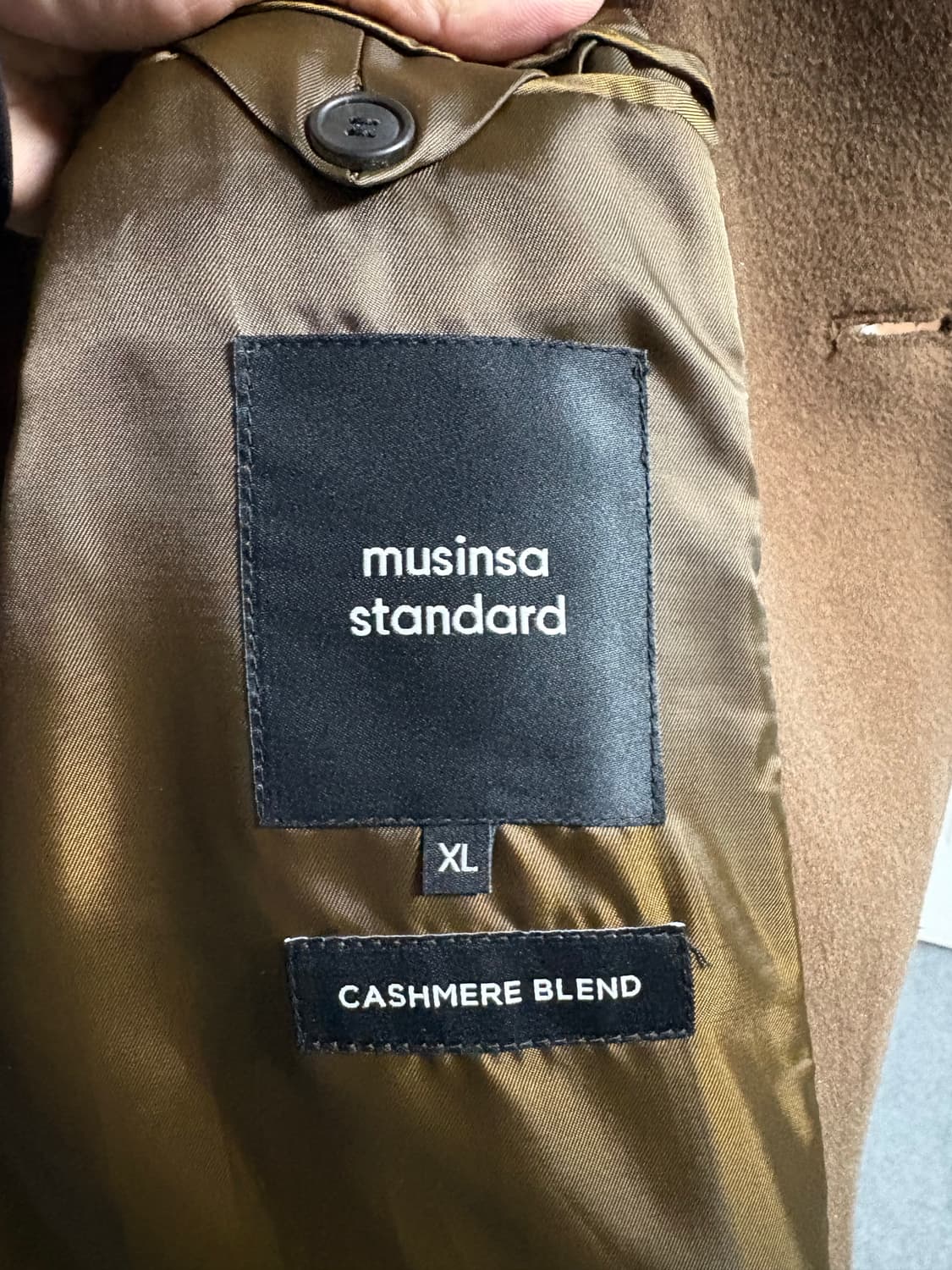 무탠다드 울 캐시미어 코트 상품이미지3