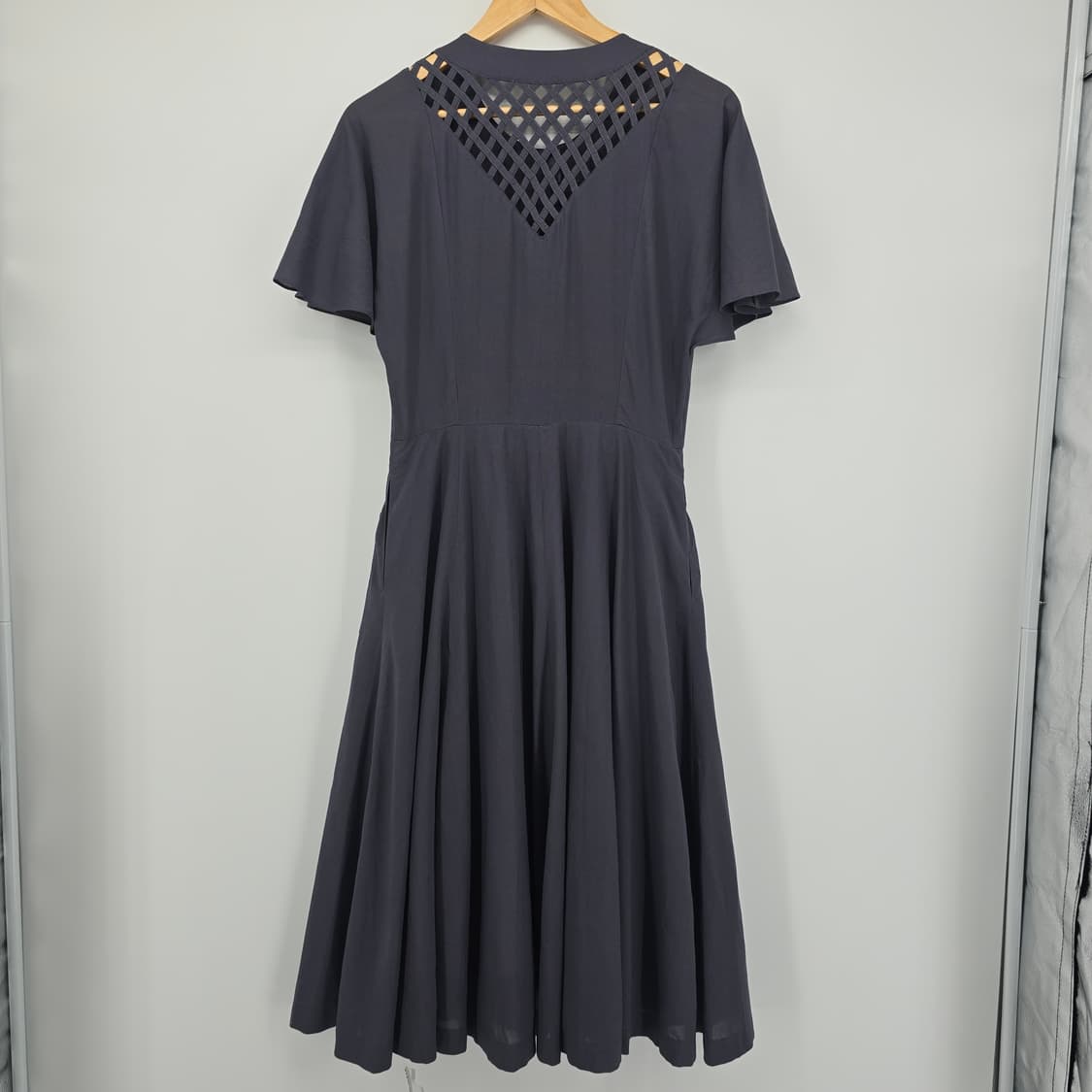 코튼 100% 클래식 플레어 원피스 상품이미지5