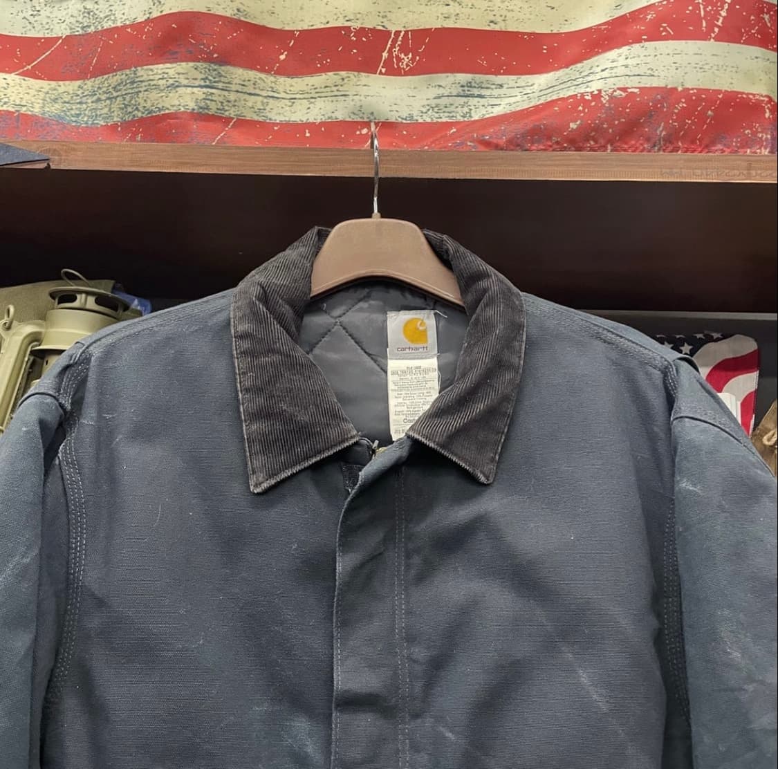 00s 칼하트 J02 BLK 코듀로이 넥 워크 디트로이트 자켓 상품이미지3