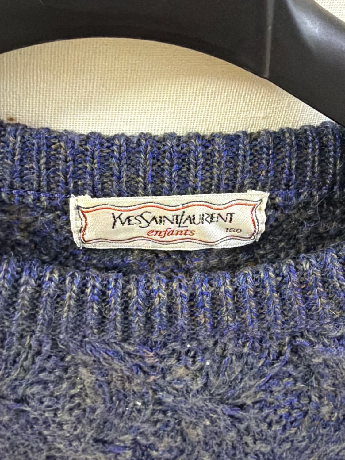 Yves Saint Laurent 입생로랑 케이블 니트 빈티지 상품이미지3