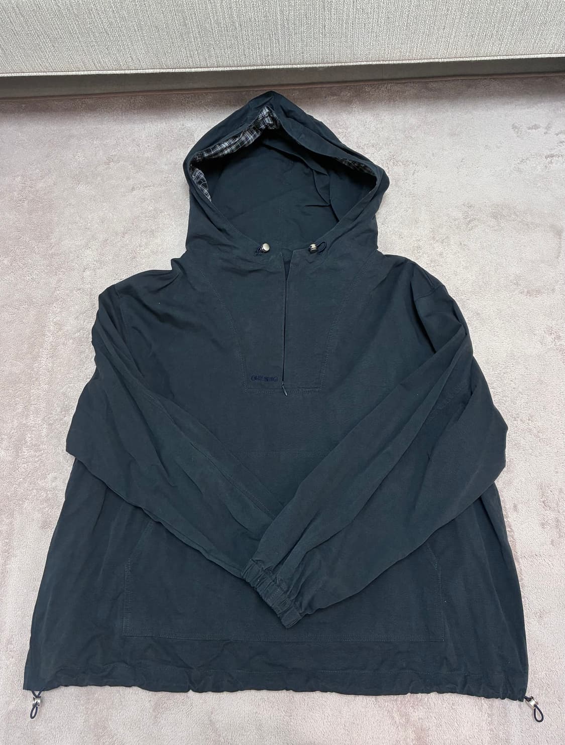 오헤시오 아노락 후드 네이비 상품이미지4