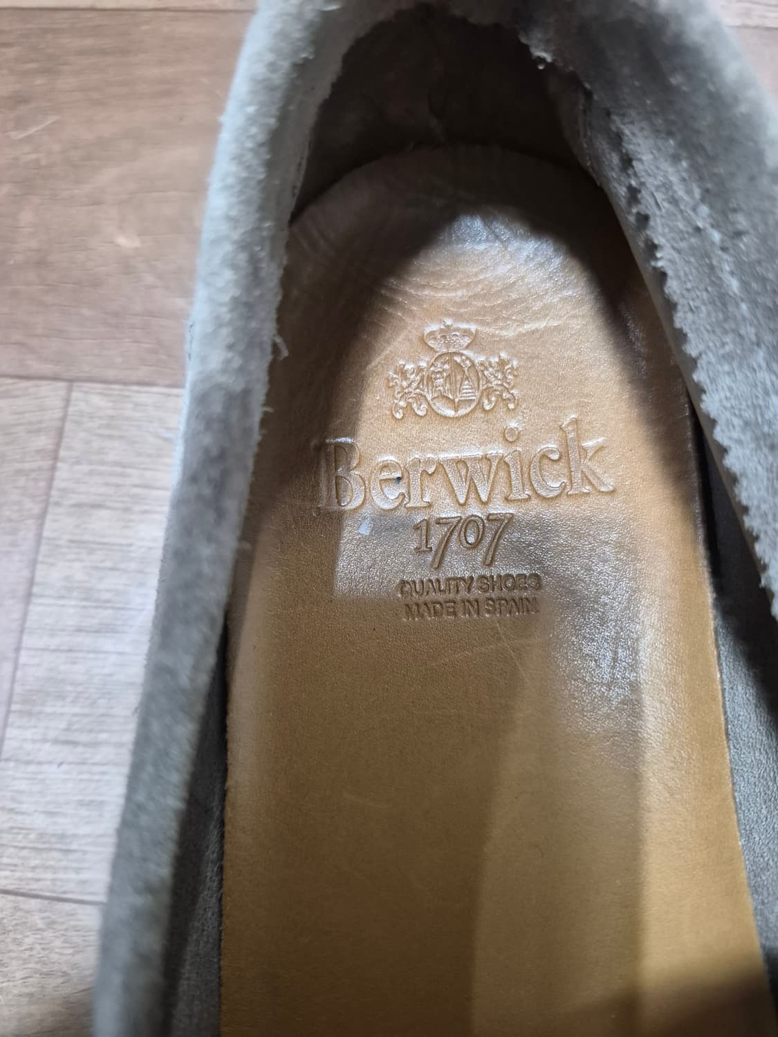 버윅 스웨이드 남성 로퍼 베이지 43 (280) 상품이미지4