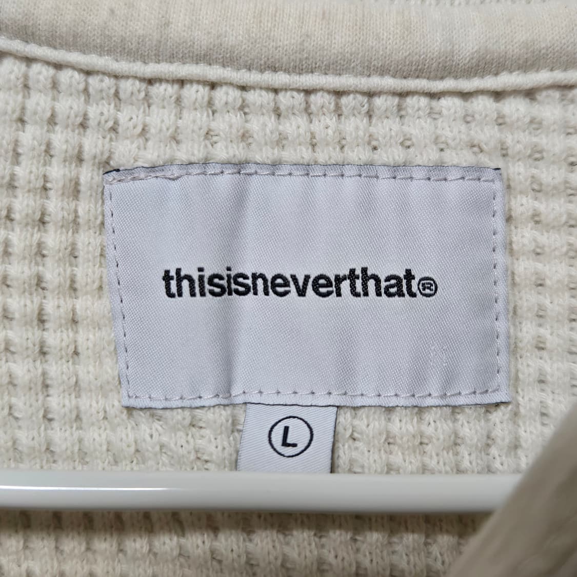 디스이즈네버댓 카라 니트 상품이미지5