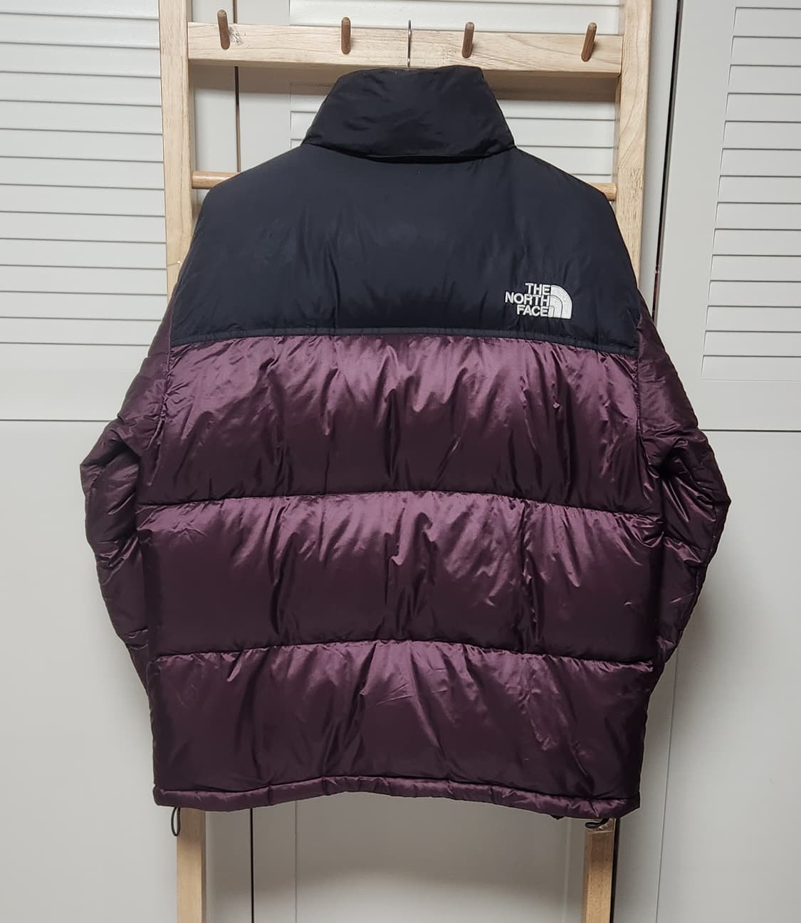 노스페이스 버건디 700 눕시 패딩 자켓 상품이미지4