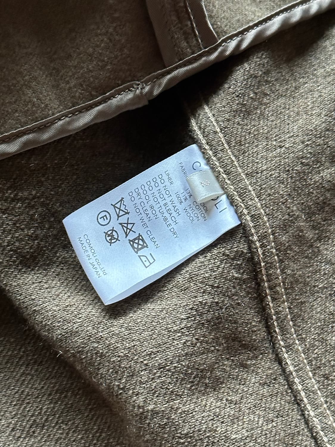 [2] Comoli WCP 후디드 코트 파카 상품이미지9