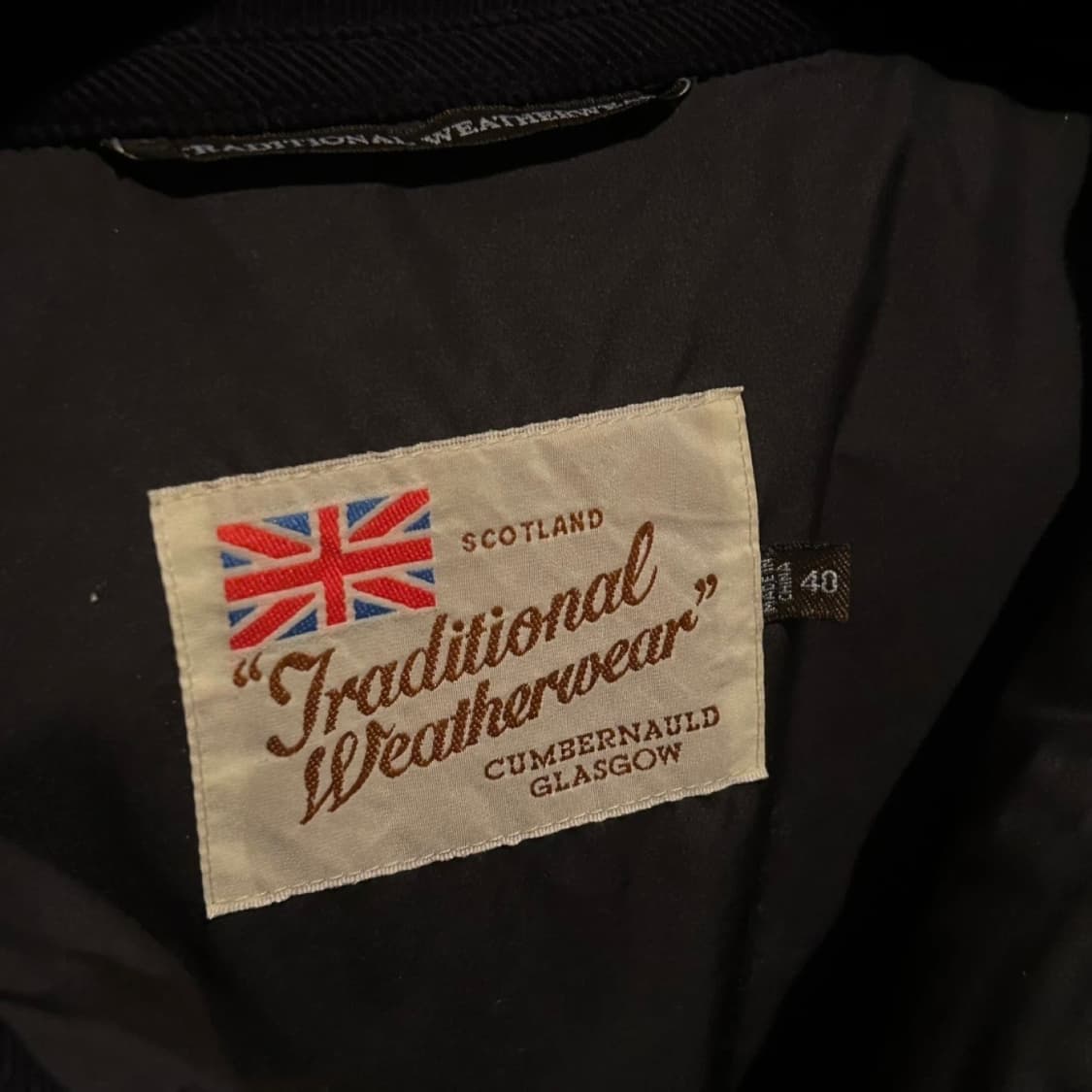 트레디셔널 웨더웨어(by맥킨토시)_웨이벌리 다운자켓 네이비_40 상품이미지3