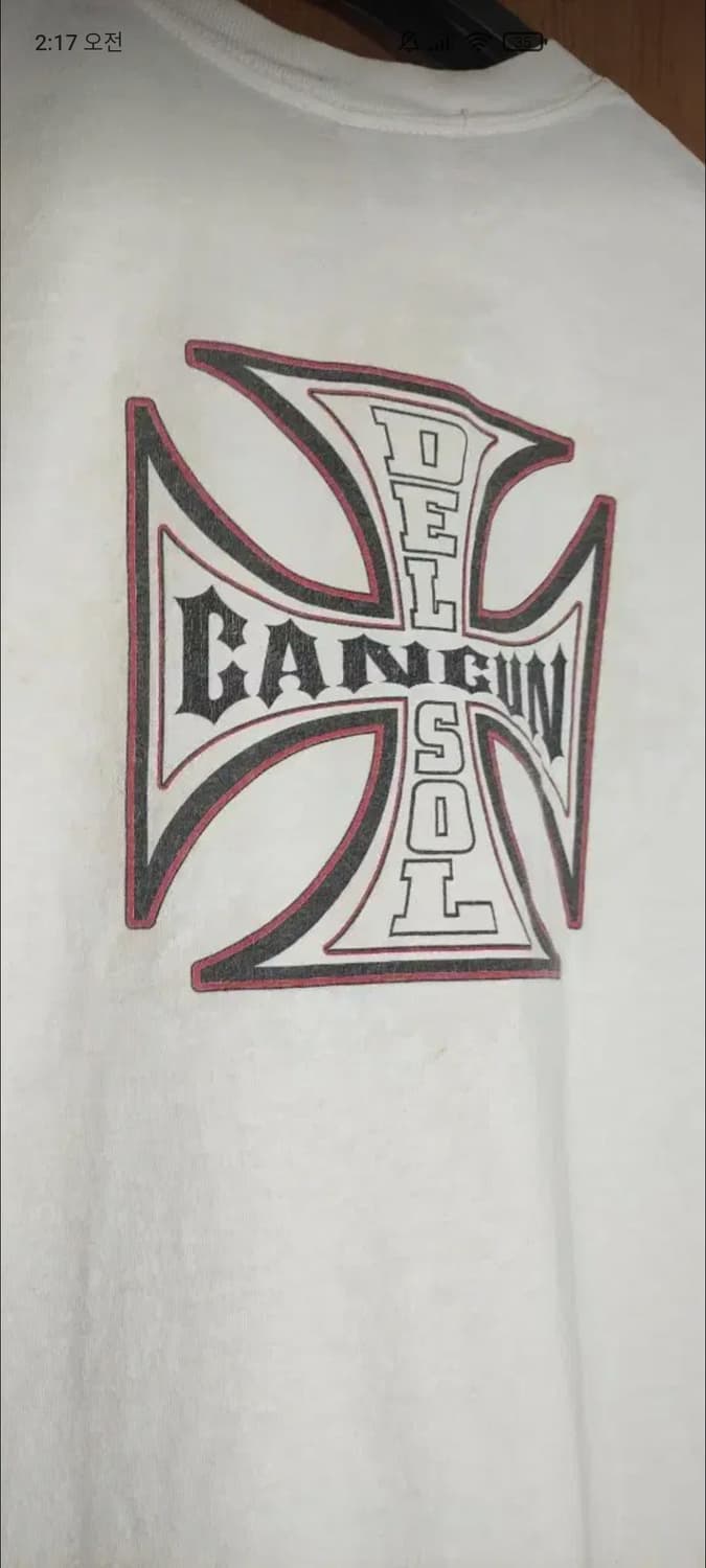 90s~00s iron cross 티셔츠 상품이미지8