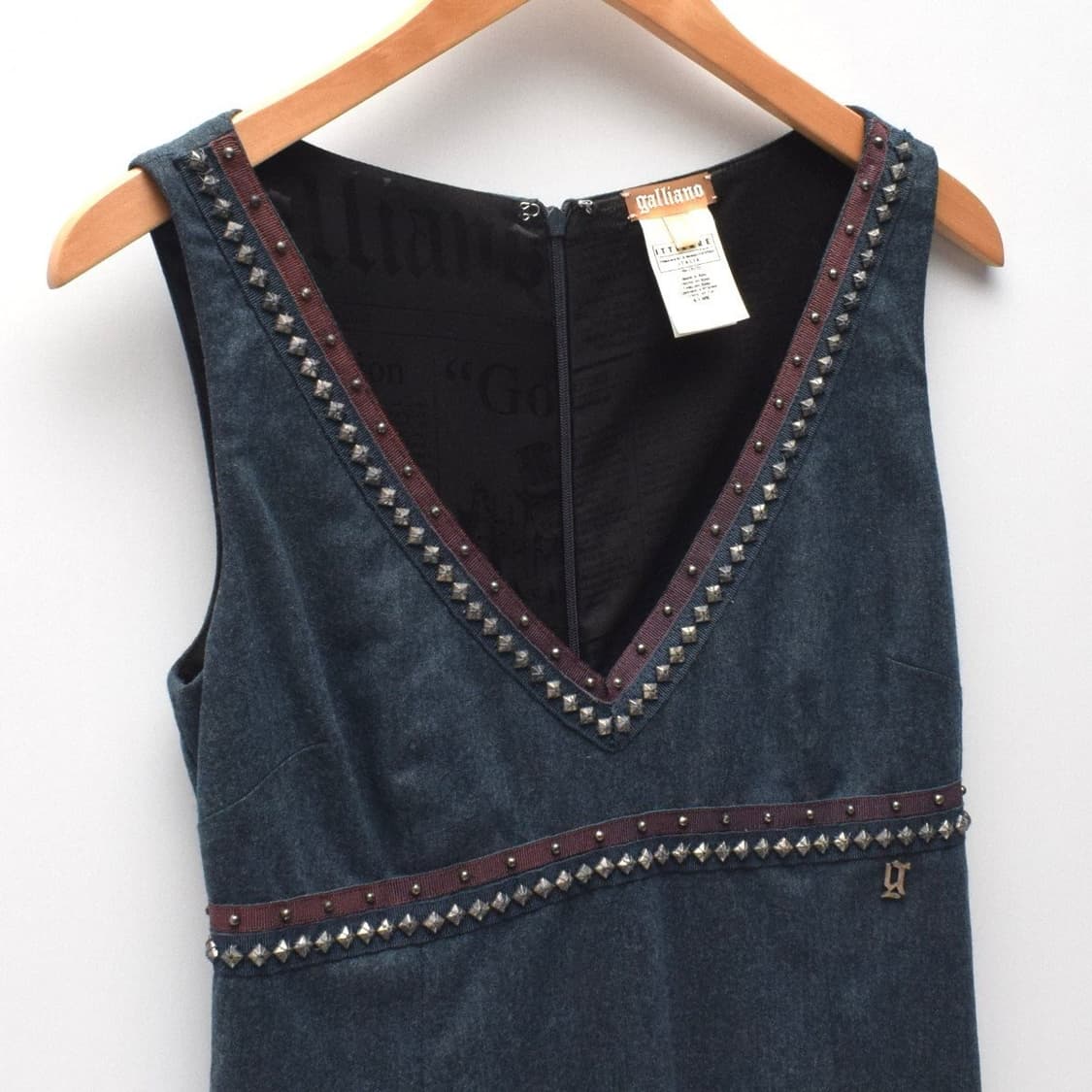Galliano denim dress 상품이미지2