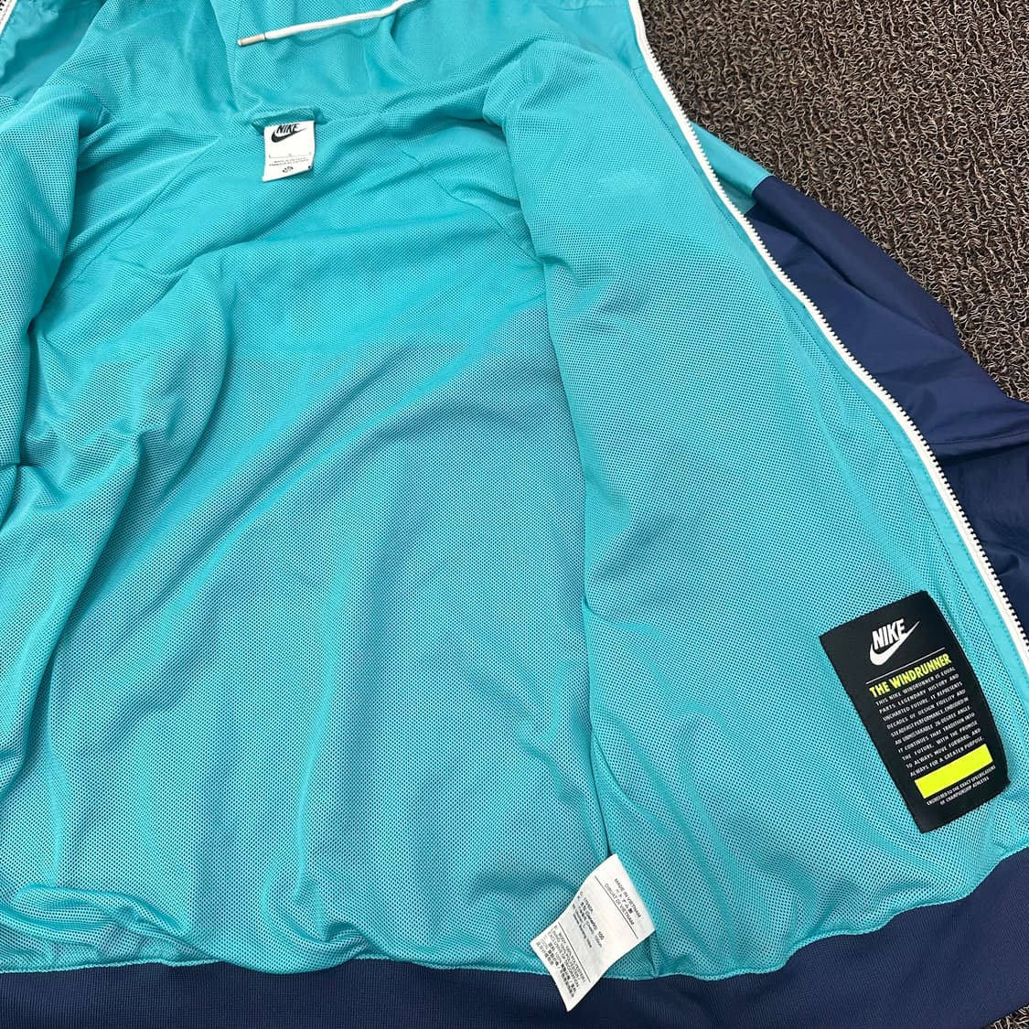 NIKE 나이키 바람막이 윈드러너 자켓 민트 L 상품이미지8