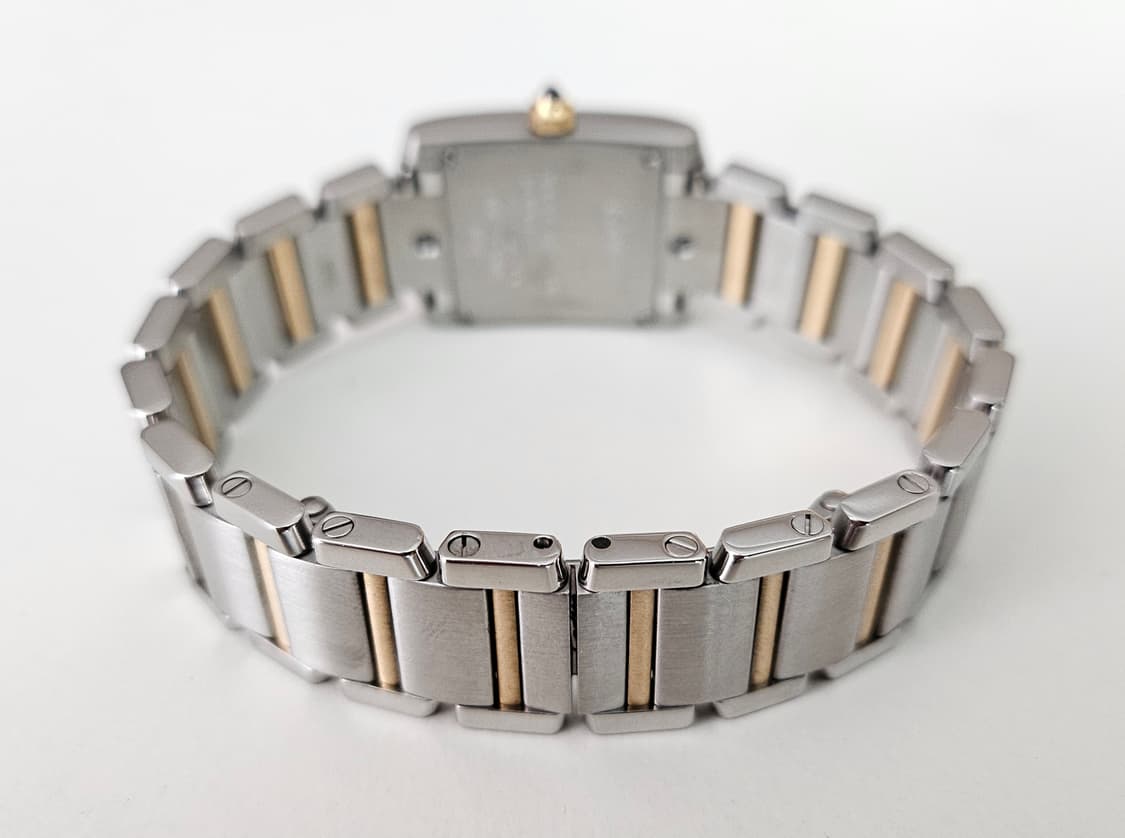 까르띠에 탱크 프랑세즈 18k콤비 스몰 상품이미지5