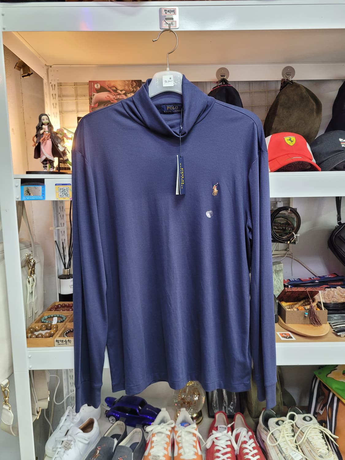 Polo 폴로 랄프로렌 롤넥 긴팔티 (새상품) 상품이미지1