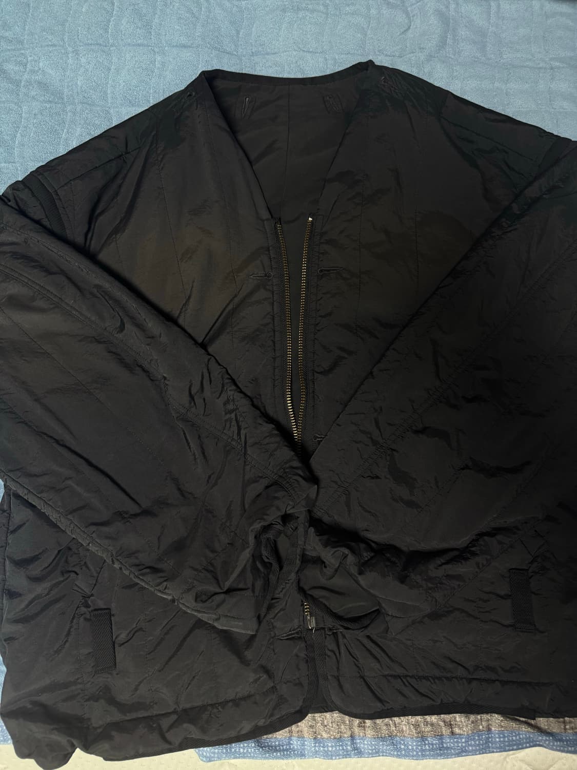 4) 폴리테루 행크 리버시블 라이너 자켓 블랙 상품이미지2