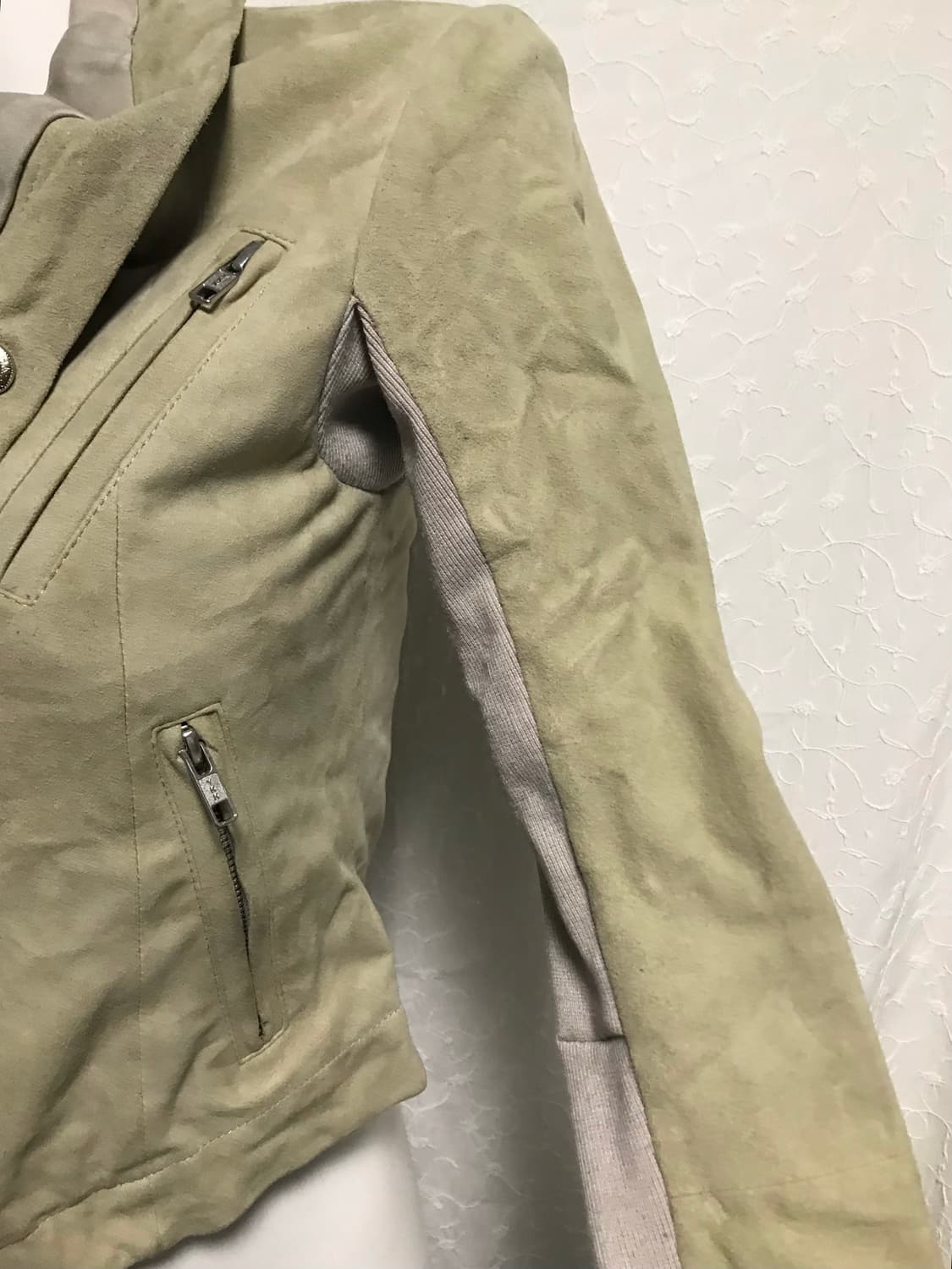 빈티지 아카이브 스웨이드 하이넥 자켓 상품이미지8