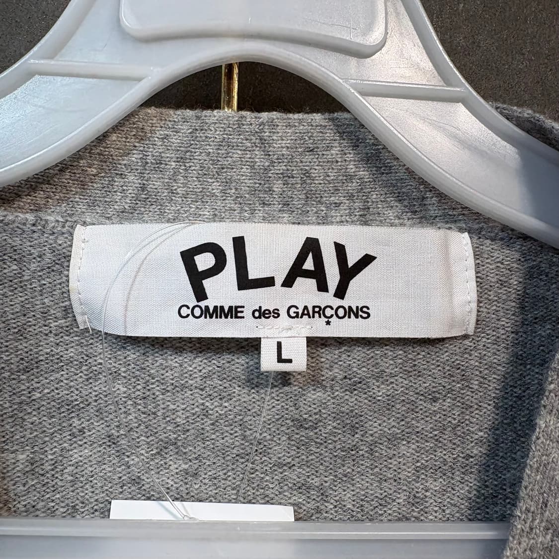 [L] COMME des GARCONS 꼼데가르송 가디건 상품이미지5