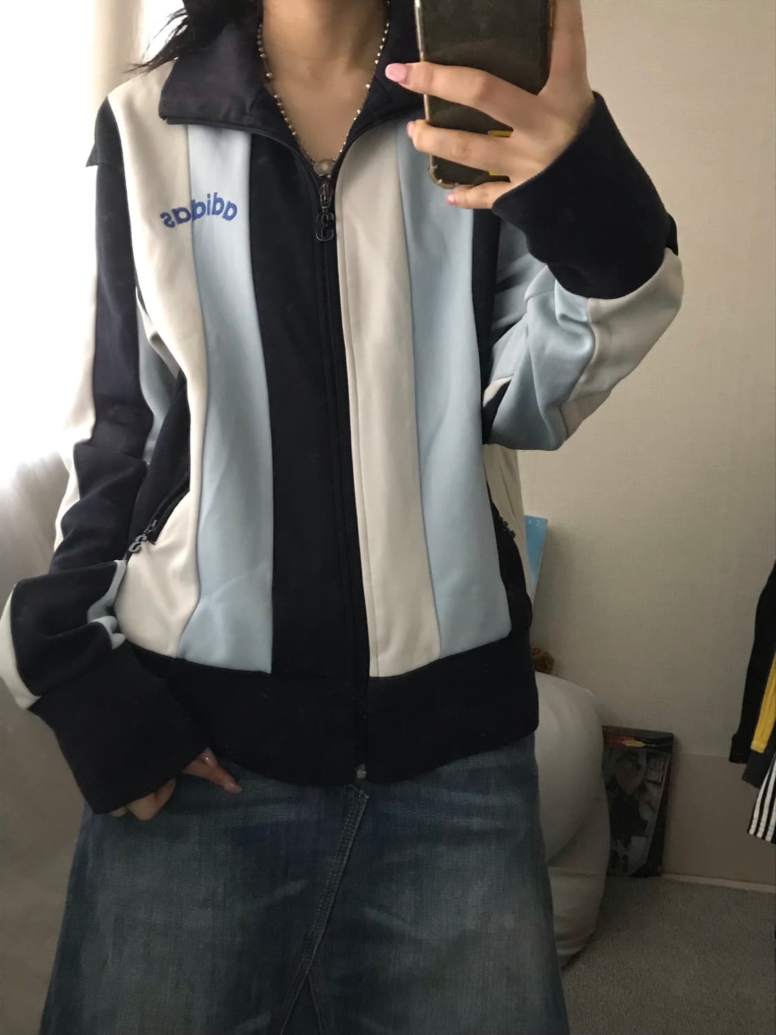 아디다스 00s 연하늘 져지 상품이미지4