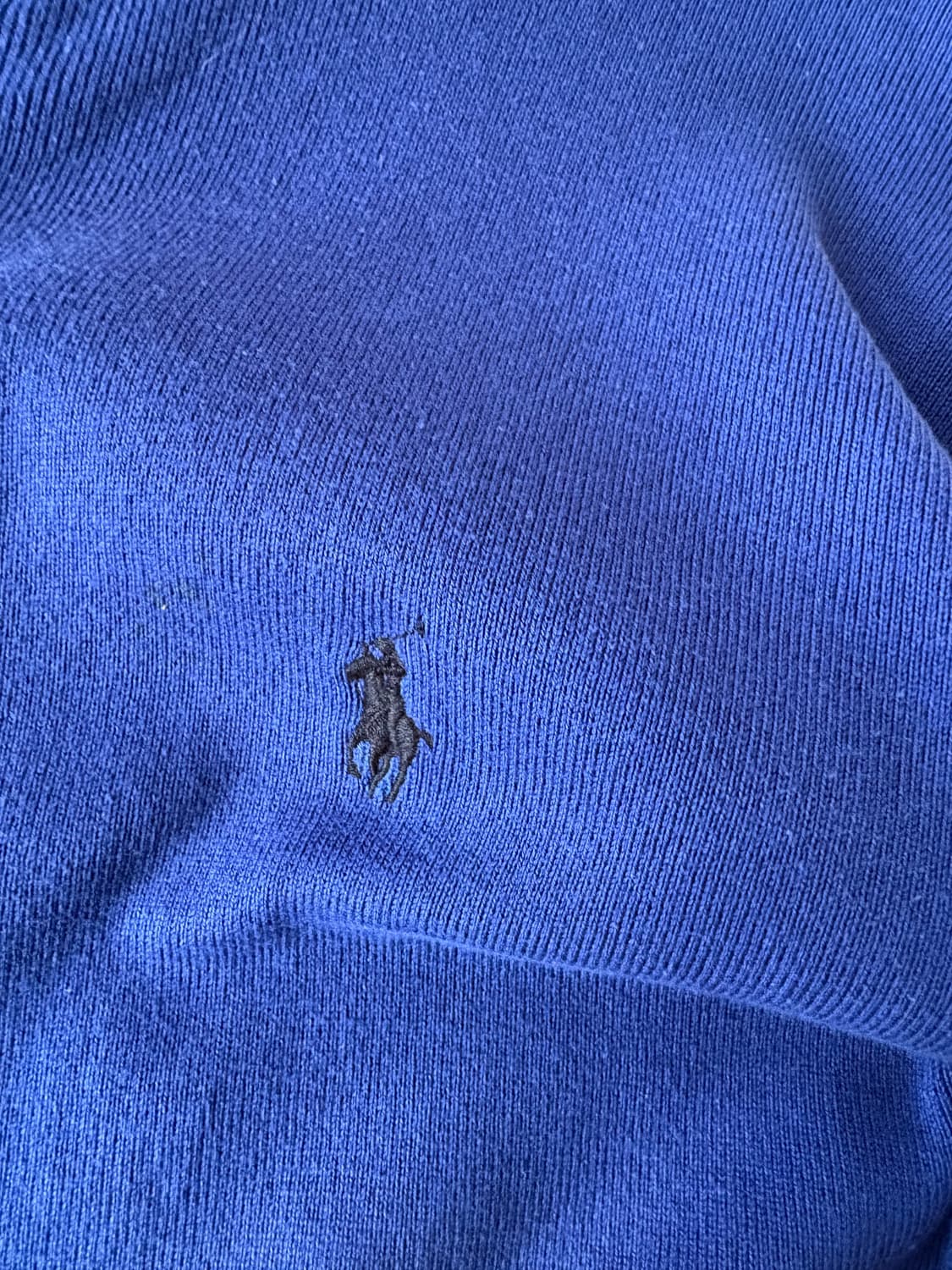 폴로 네이비 루즈핏 니트집업 상품이미지8