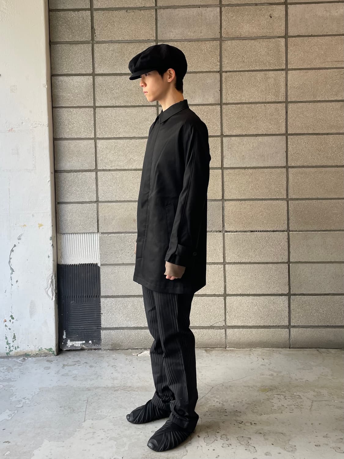 요지야마모토 y’s 스텐 칼라 코트 상품이미지2