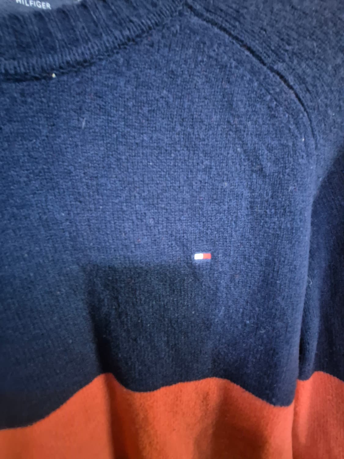 타미힐피거 컬러블록 니트 스웨터 상품이미지7