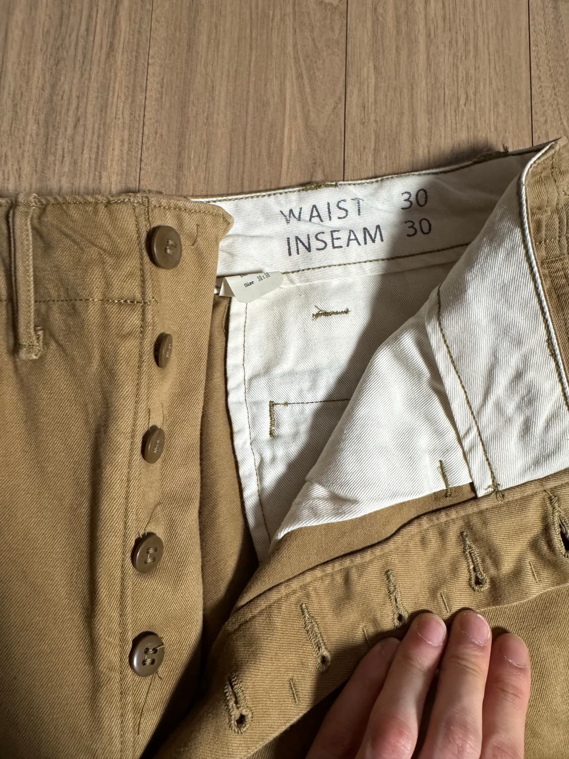 더블알엘(RRL) 필드 치노 팬츠 30/30 상품이미지2