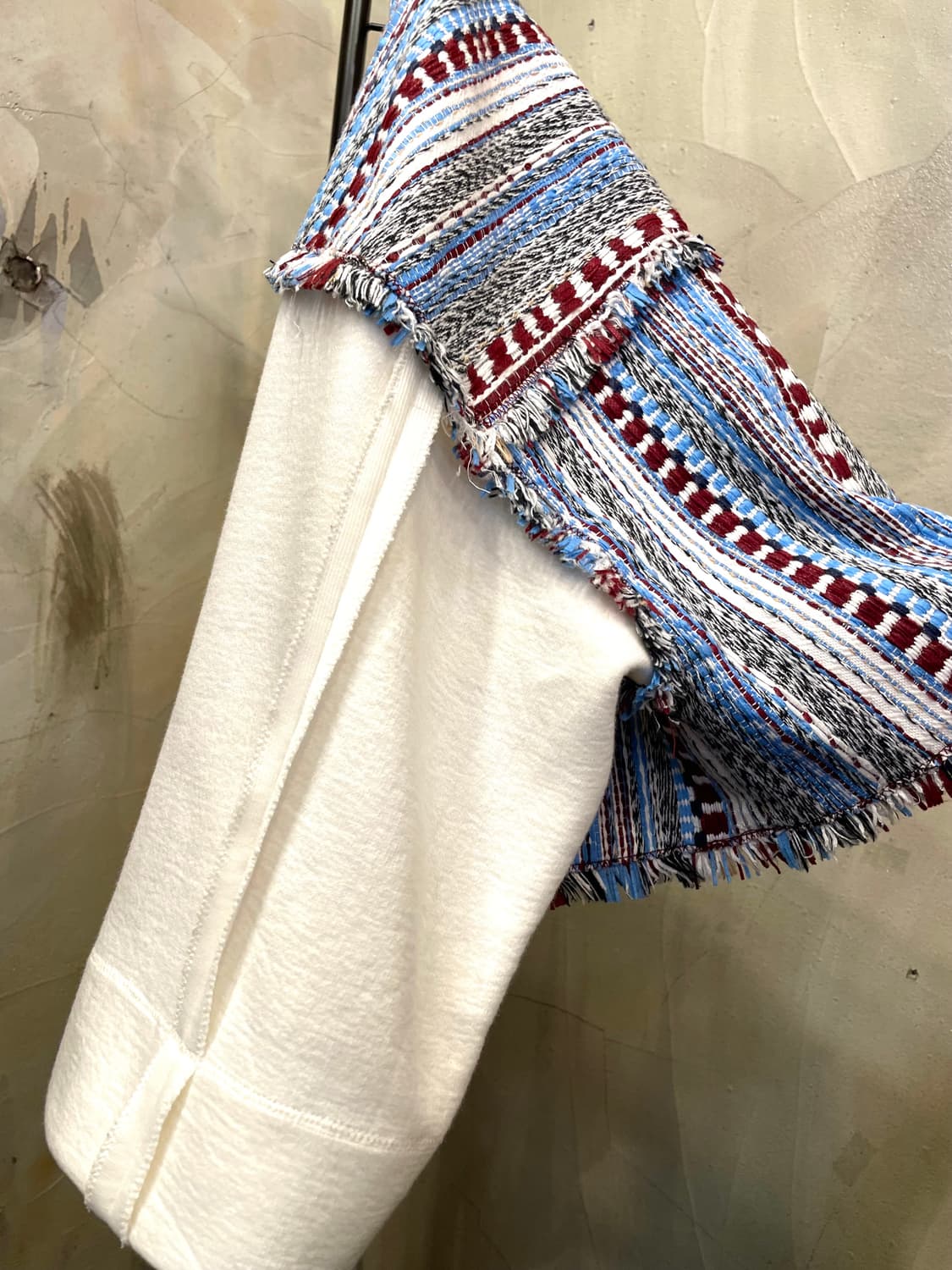 시스템 트위드 크롭 55~66 상품이미지3