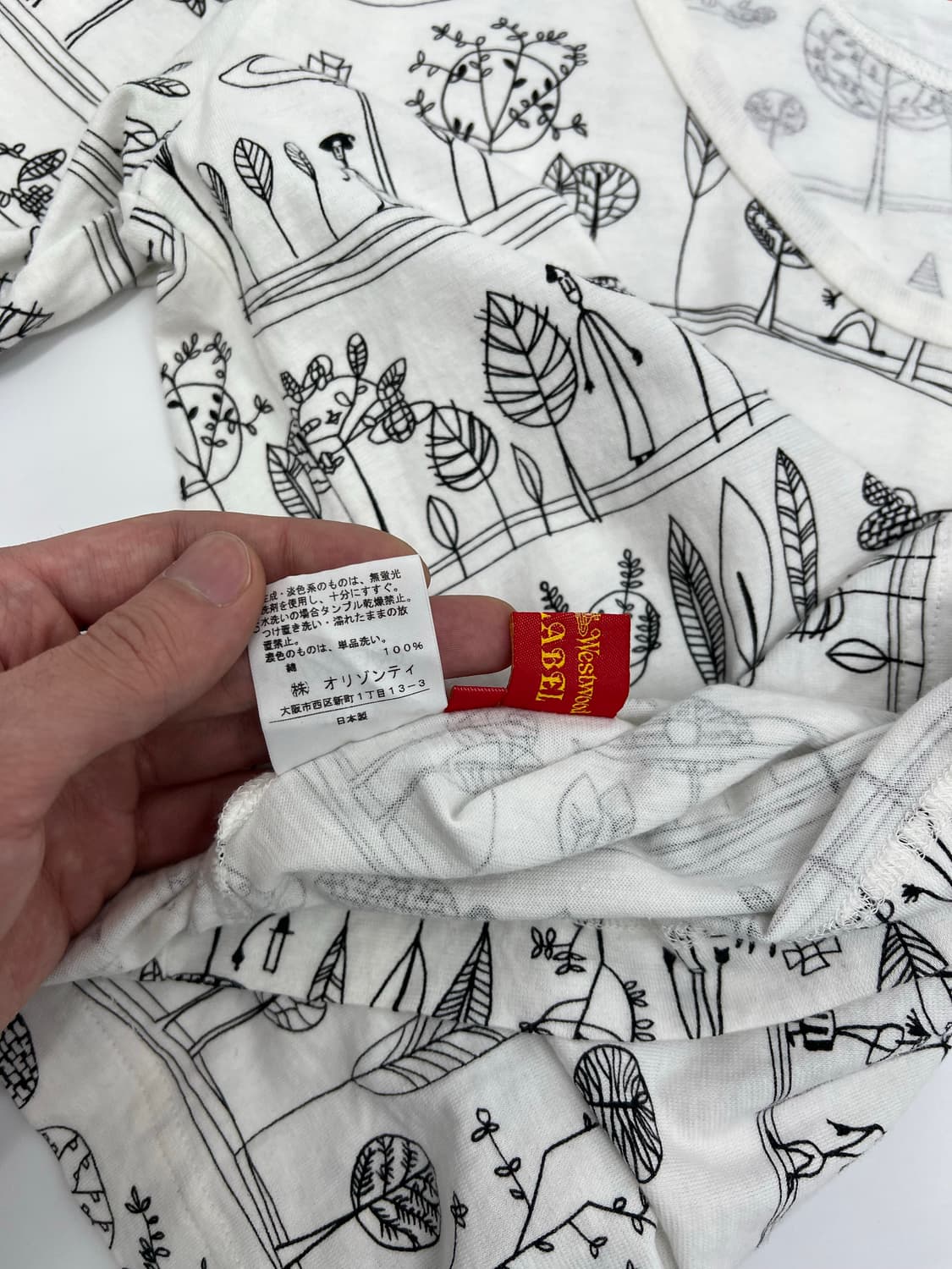 비비안 웨스트우드 프린팅 반팔 티셔츠 상품이미지5