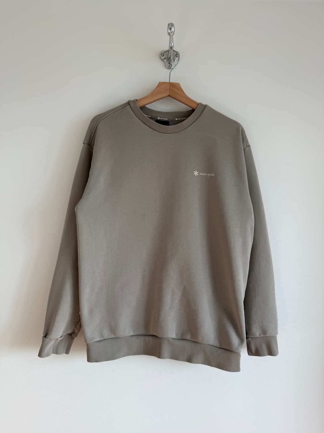 스노우피크(snow peak) 맨투맨 상품이미지1