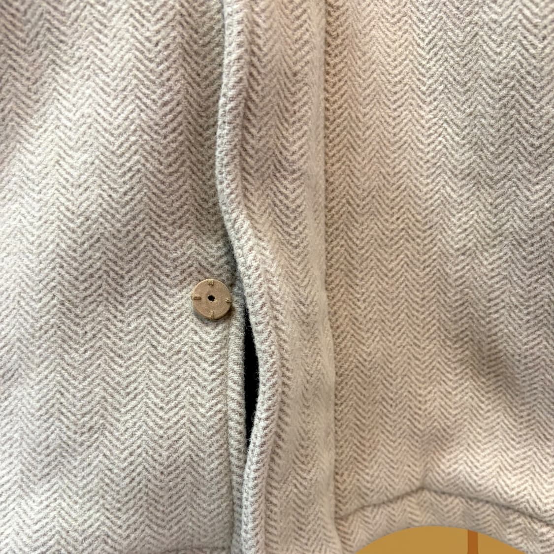 Hound 해링본 울 하프 코트 (XL) 상품이미지6