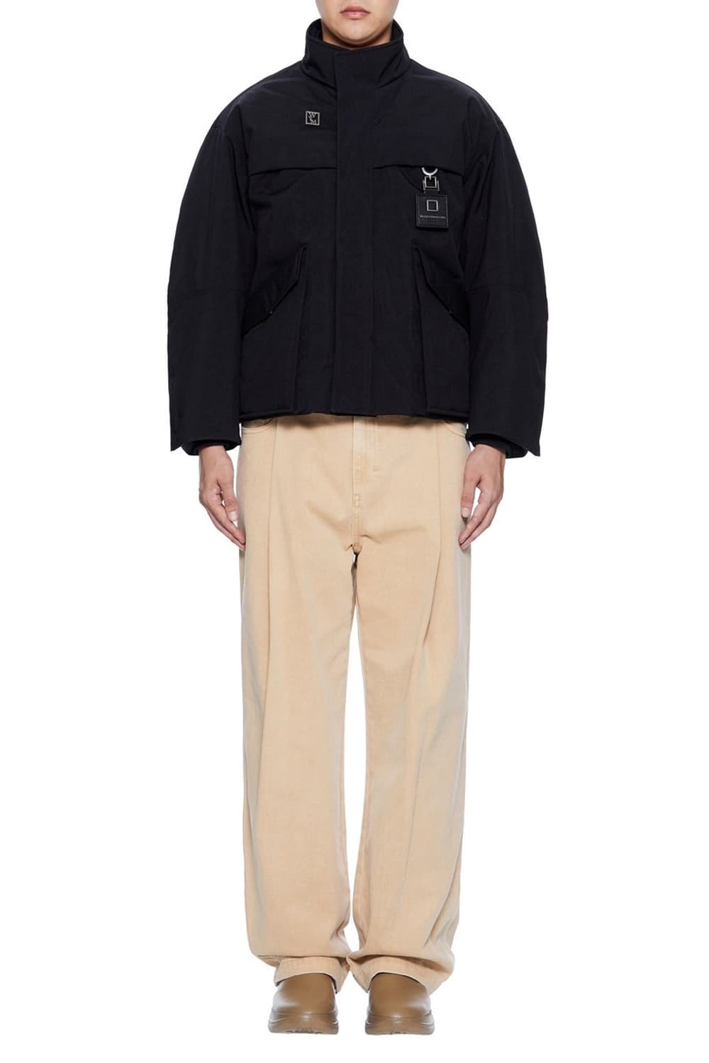 우영미 22fw 코듀라 패딩 블랙 46 상품이미지4