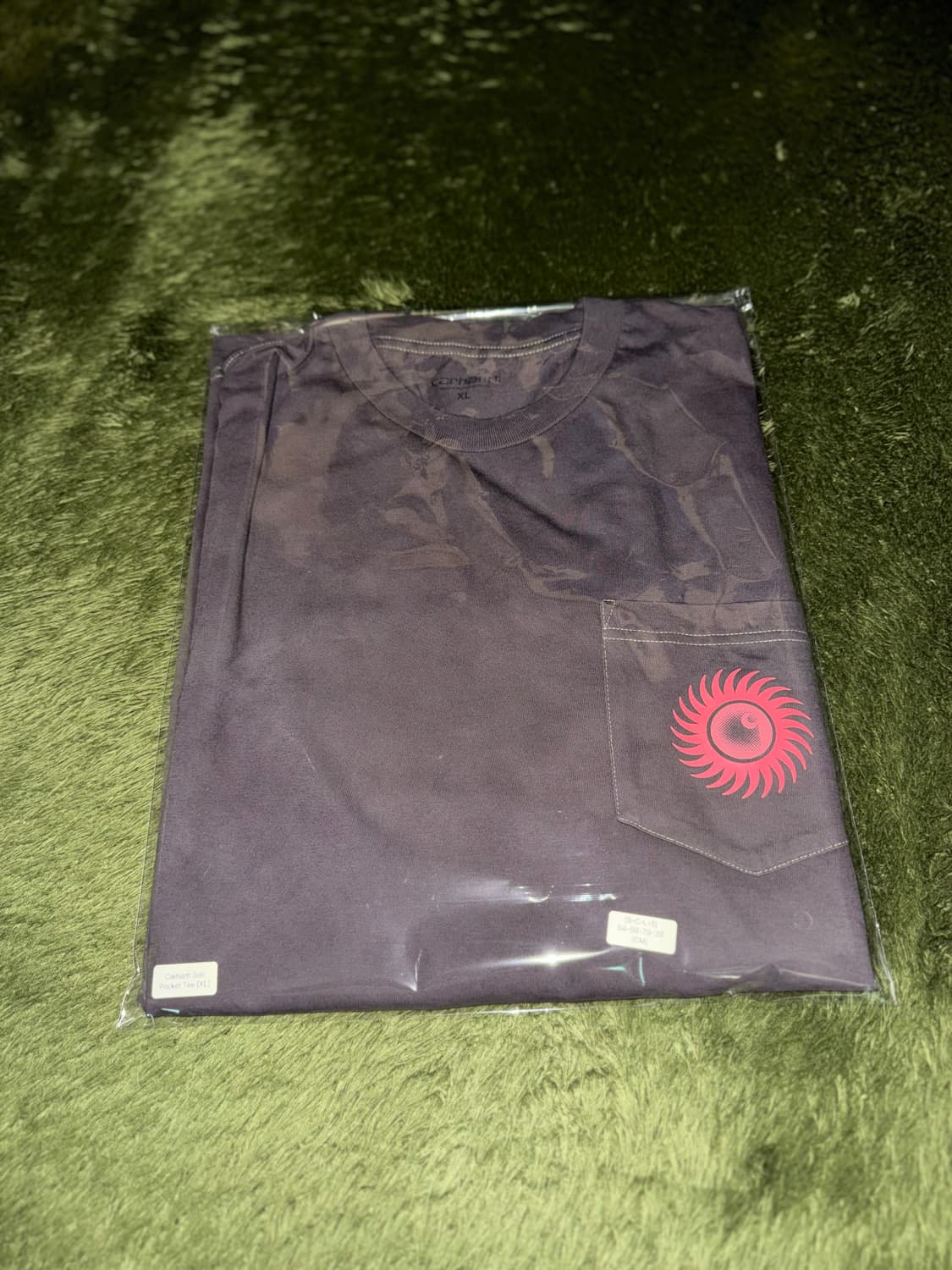 [XL] 칼하트 WIP 핸드 다잉 1965 포켓 티셔츠 상품이미지10