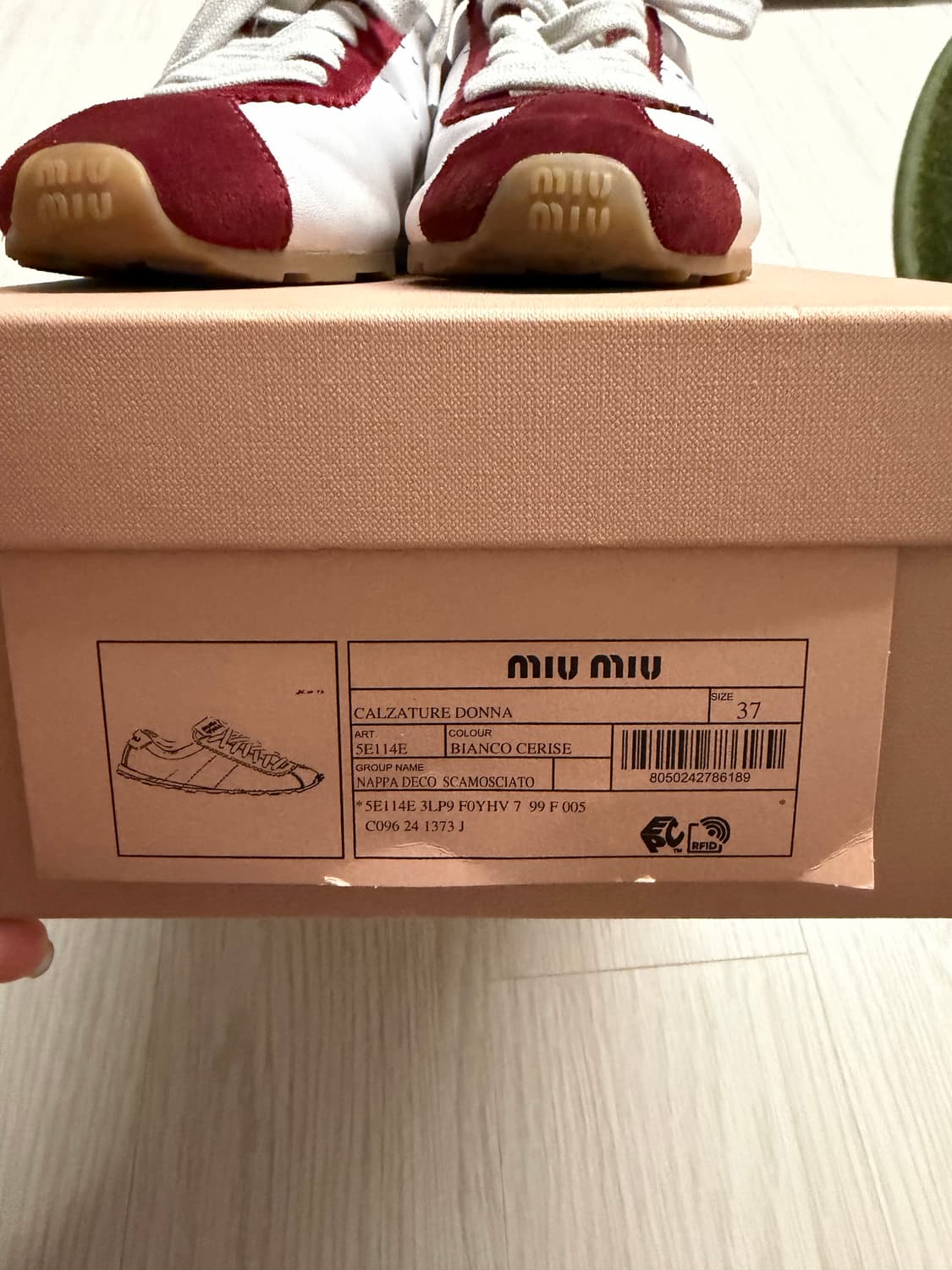 미우미우 스니커즈 37 상품이미지5