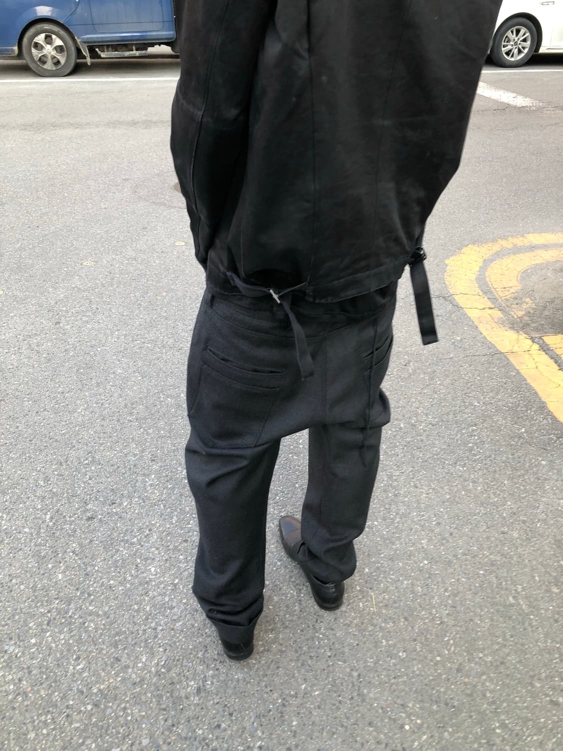 라프시몬스 더블 백 포켓 트라우저 상품이미지1