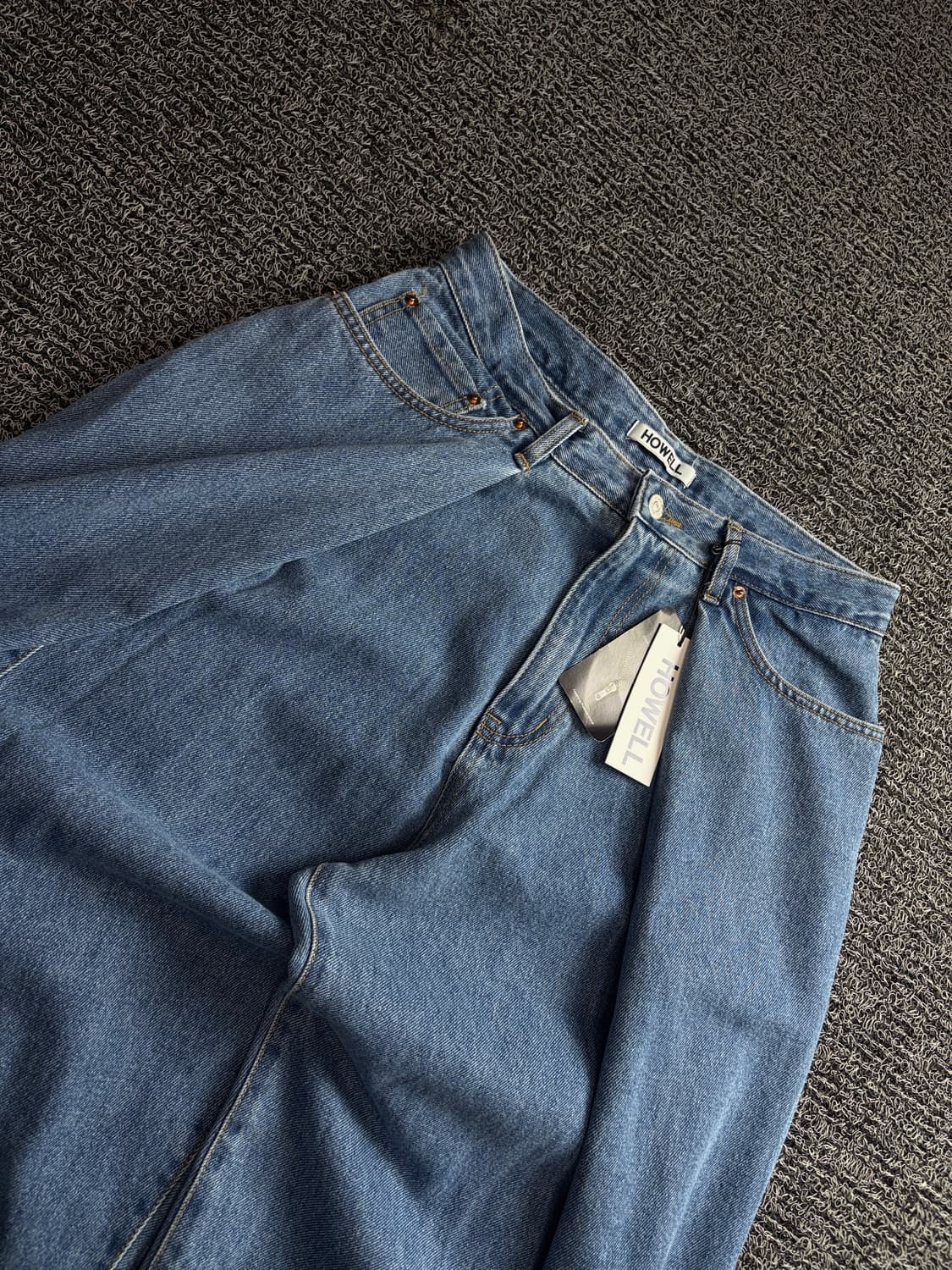 빈티지 아카이브 와이드핏 데님 팬츠 4381 상품이미지3