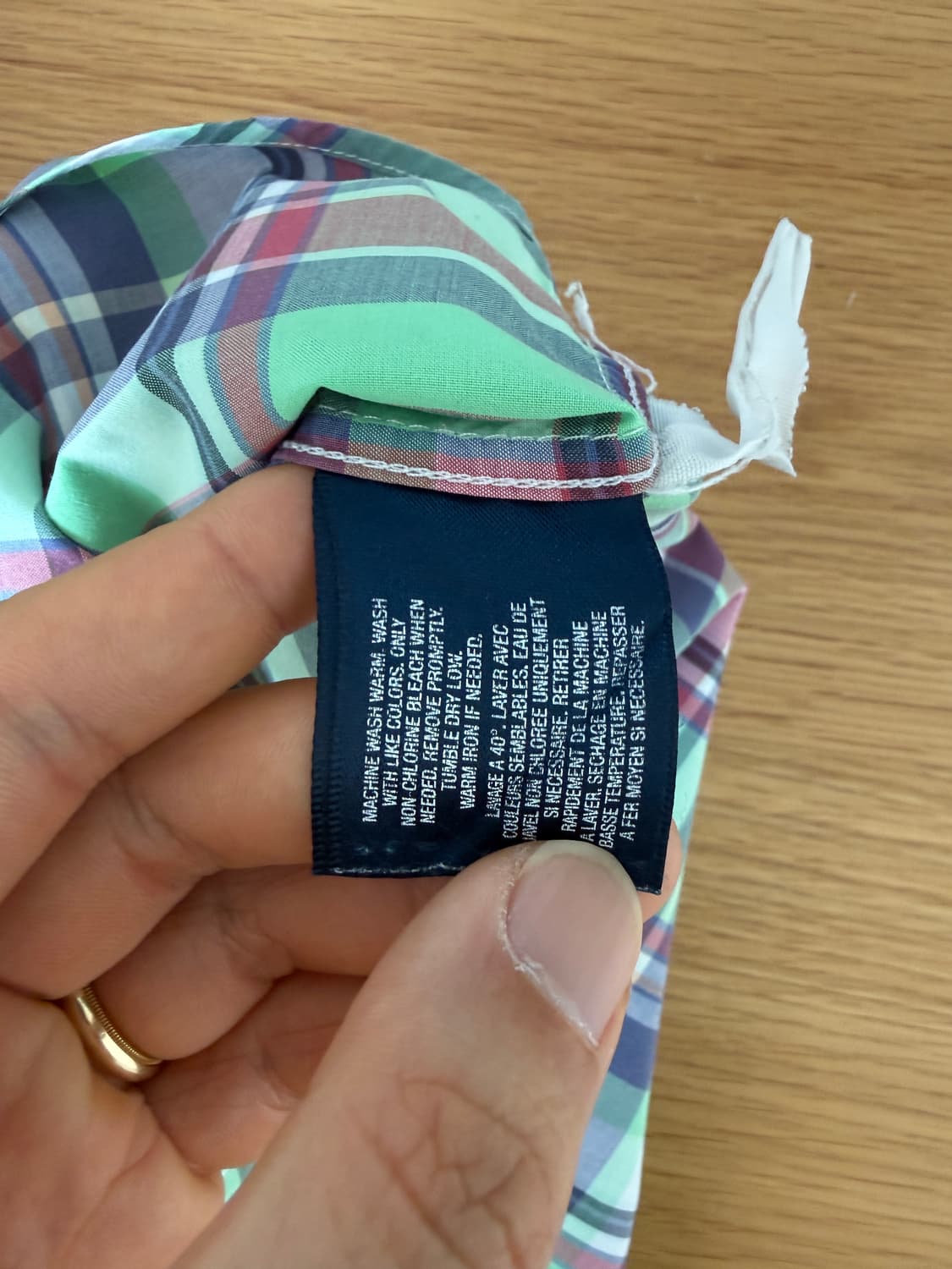 폴로 랄프로렌(Polo Ralph Lauren) 체크 반팔 셔츠(주니어1 상품이미지7