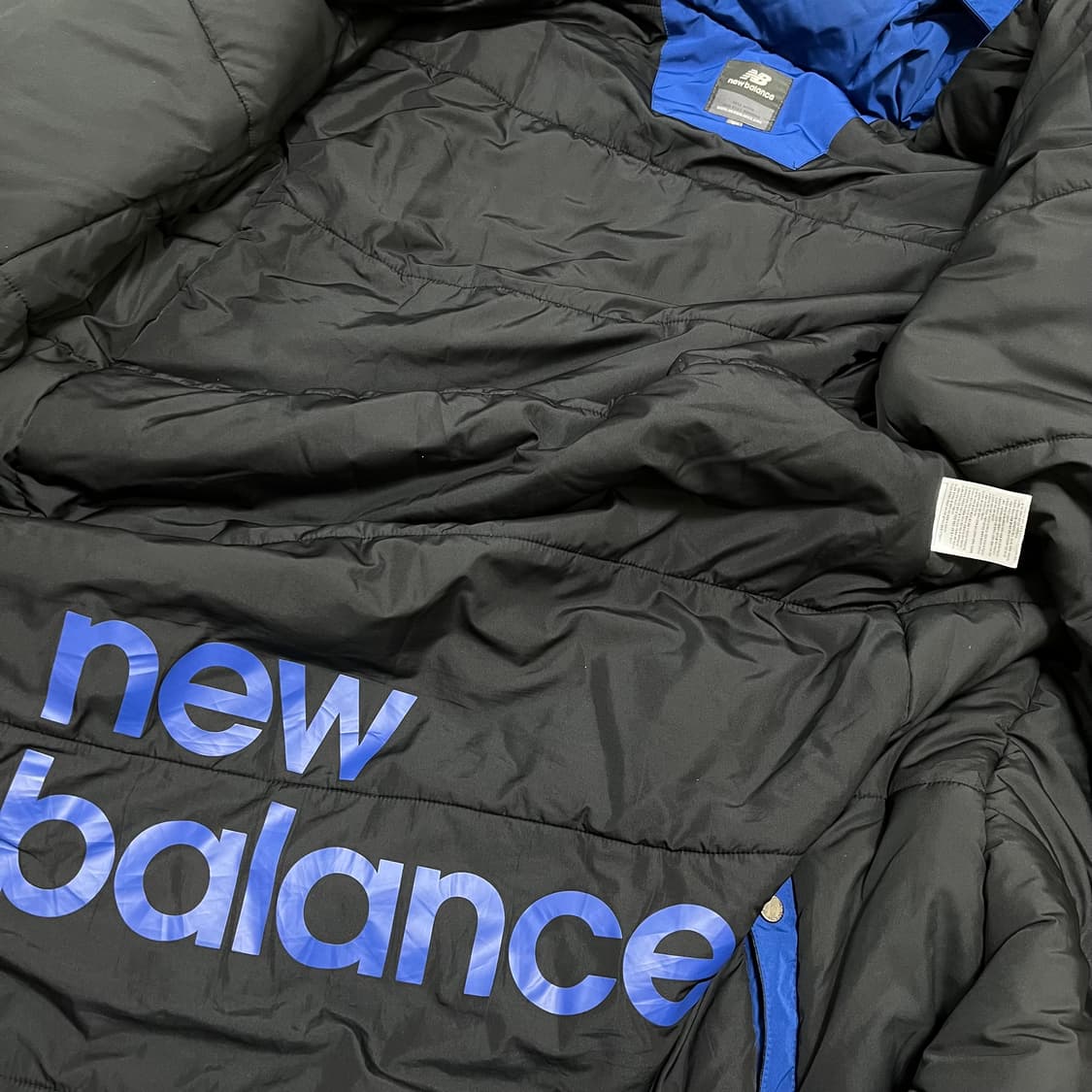 뉴발란스 챌린지 롱패딩 블루 L/100 상품이미지8