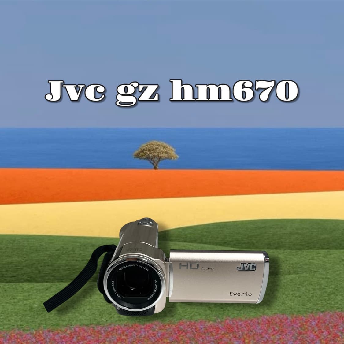 🥨풀박/ 소장강추/ 인기색상/ jvc gz hm670 빈티지 캠코더 상품이미지1