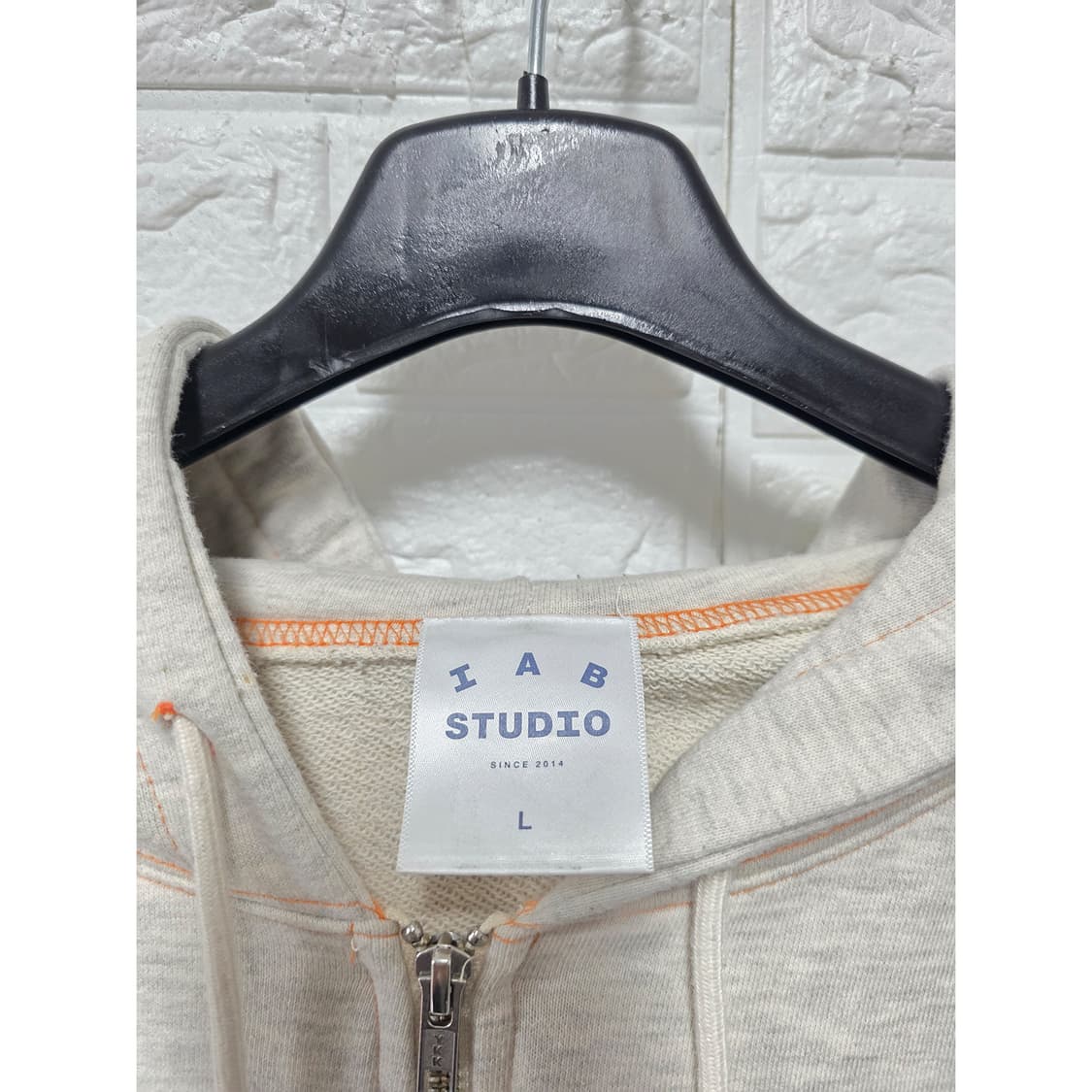 택포_ IAB STUDIO 스피어 후드집업 L 상품이미지2