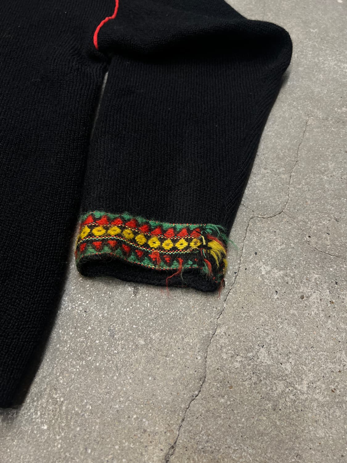 노르딕 에스닉풍 울 니트  상품이미지8