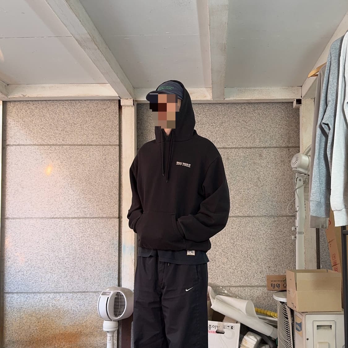 Zooyork 쥬욕 마리아치 프린팅 로고 후드티 상품이미지2