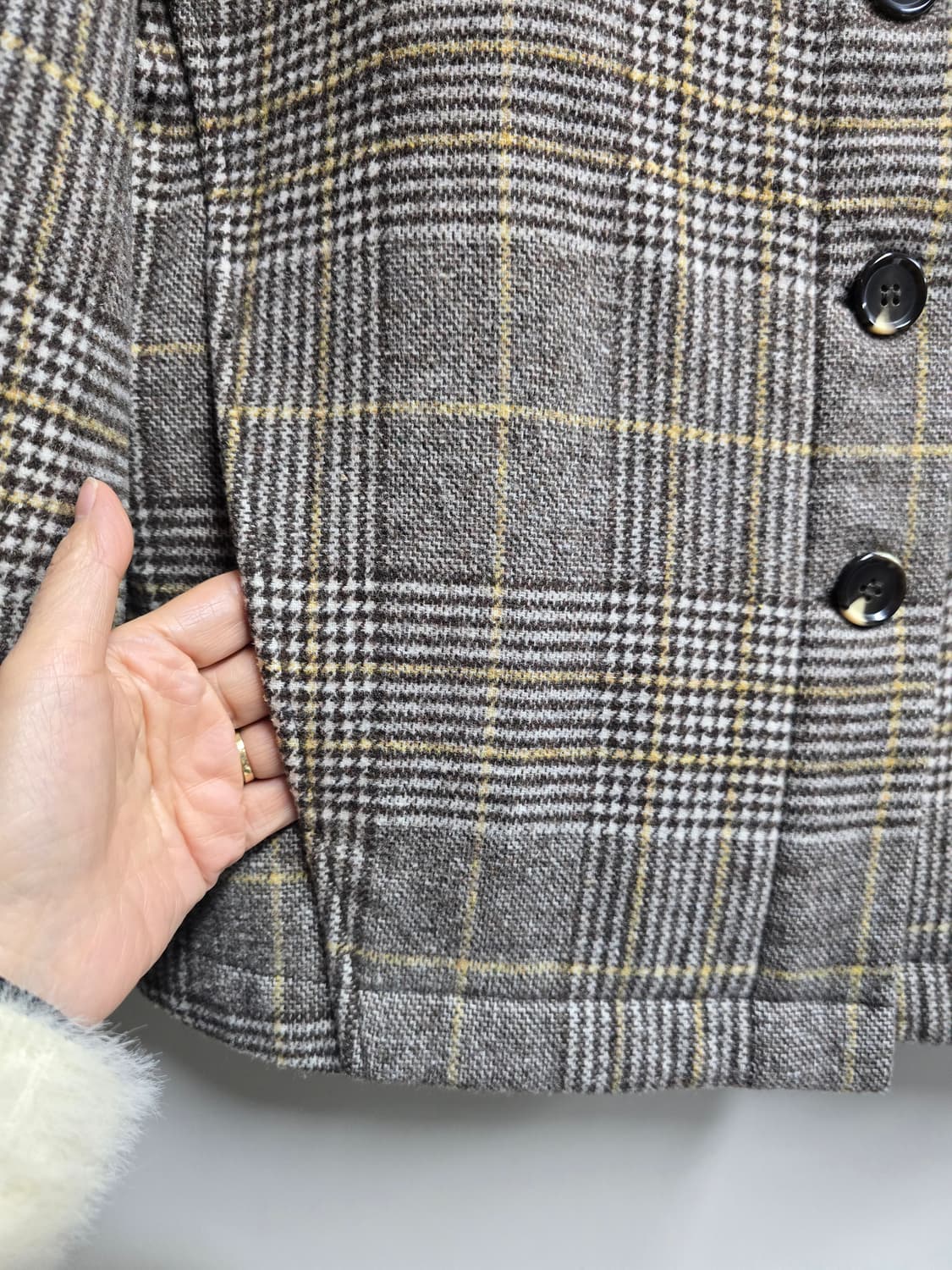 데일리 퀸 모 노카라자켓 free 상품이미지2