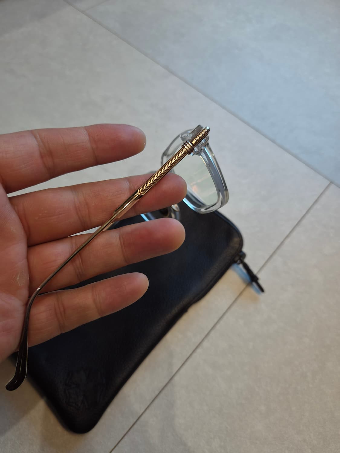 크롬하츠 컴프션A 클리어 골드 상품이미지4