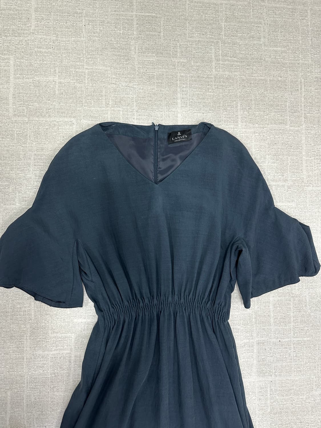 랑방 셔링 롱 원피스  상품이미지3