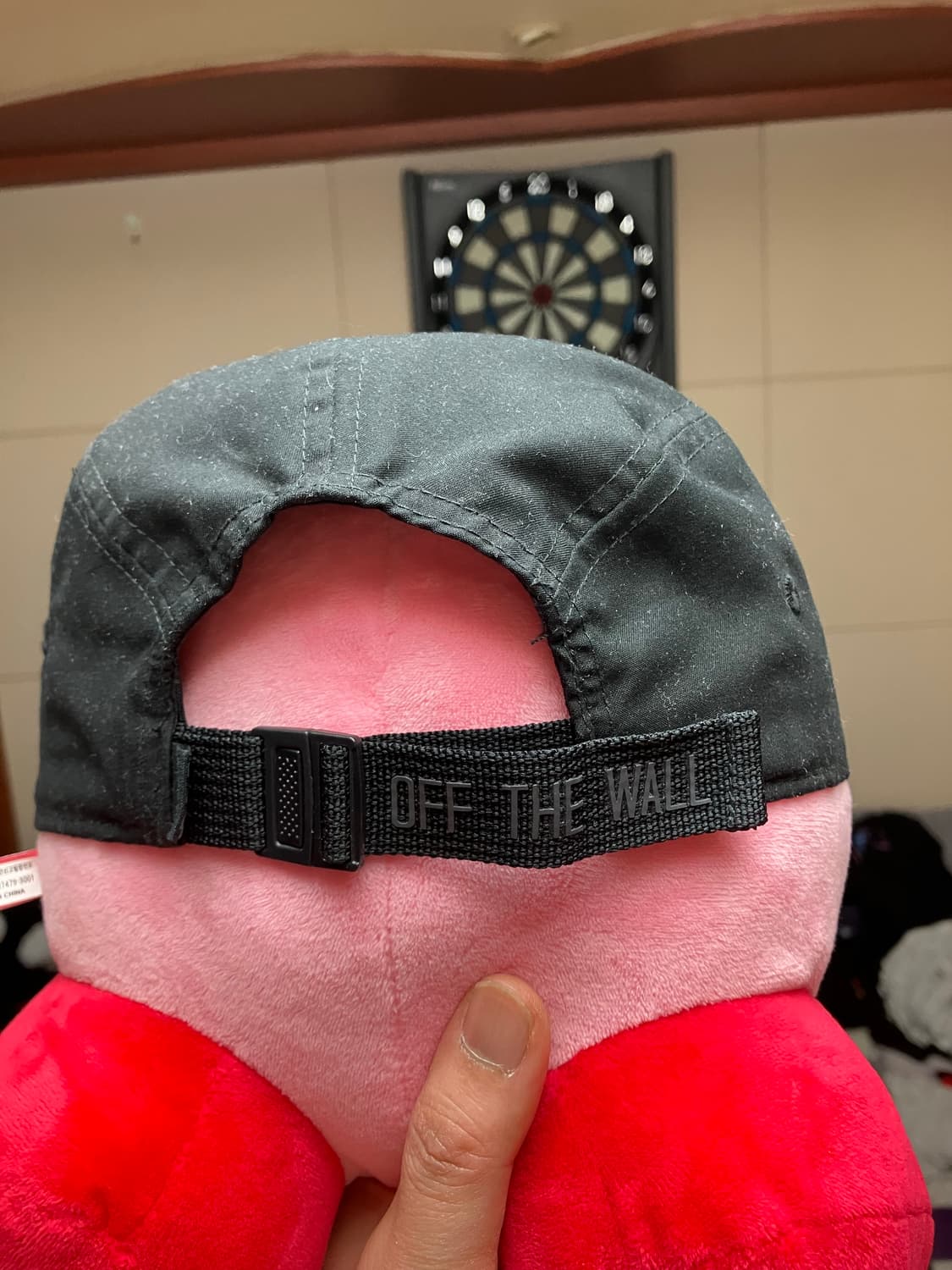 반스 5패널캡 볼캡 블랙 상품이미지4