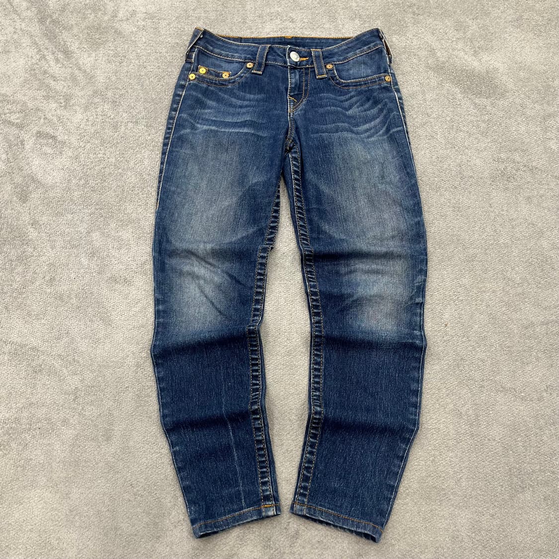 26 트루릴리전 하이 라이즈 워싱데님 상품이미지2