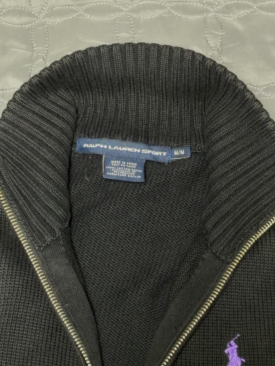 폴로 랄프로렌 꽈배기 니트 집업 상품이미지6